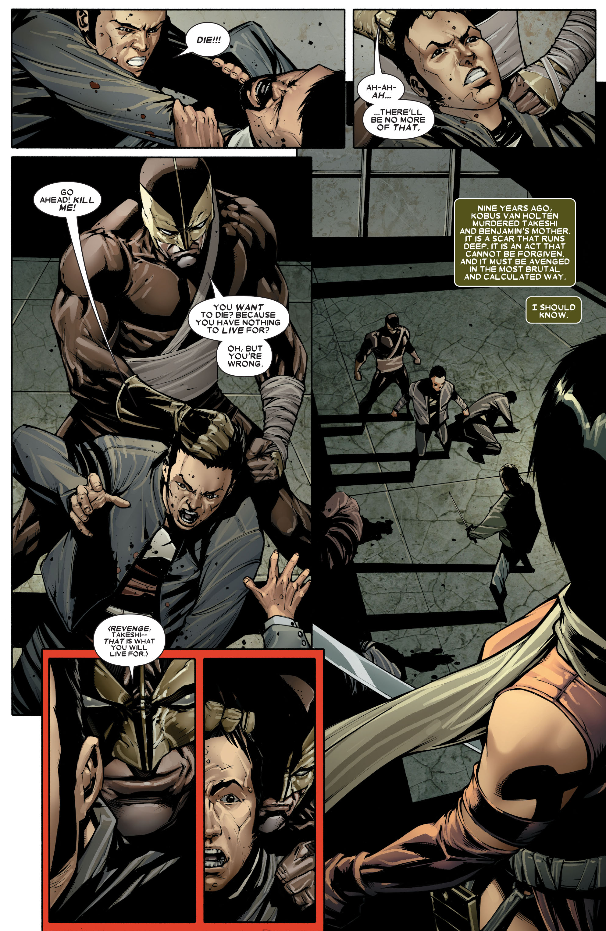 Read online Daken: Dark Wolverine comic -  Issue #7 - 18