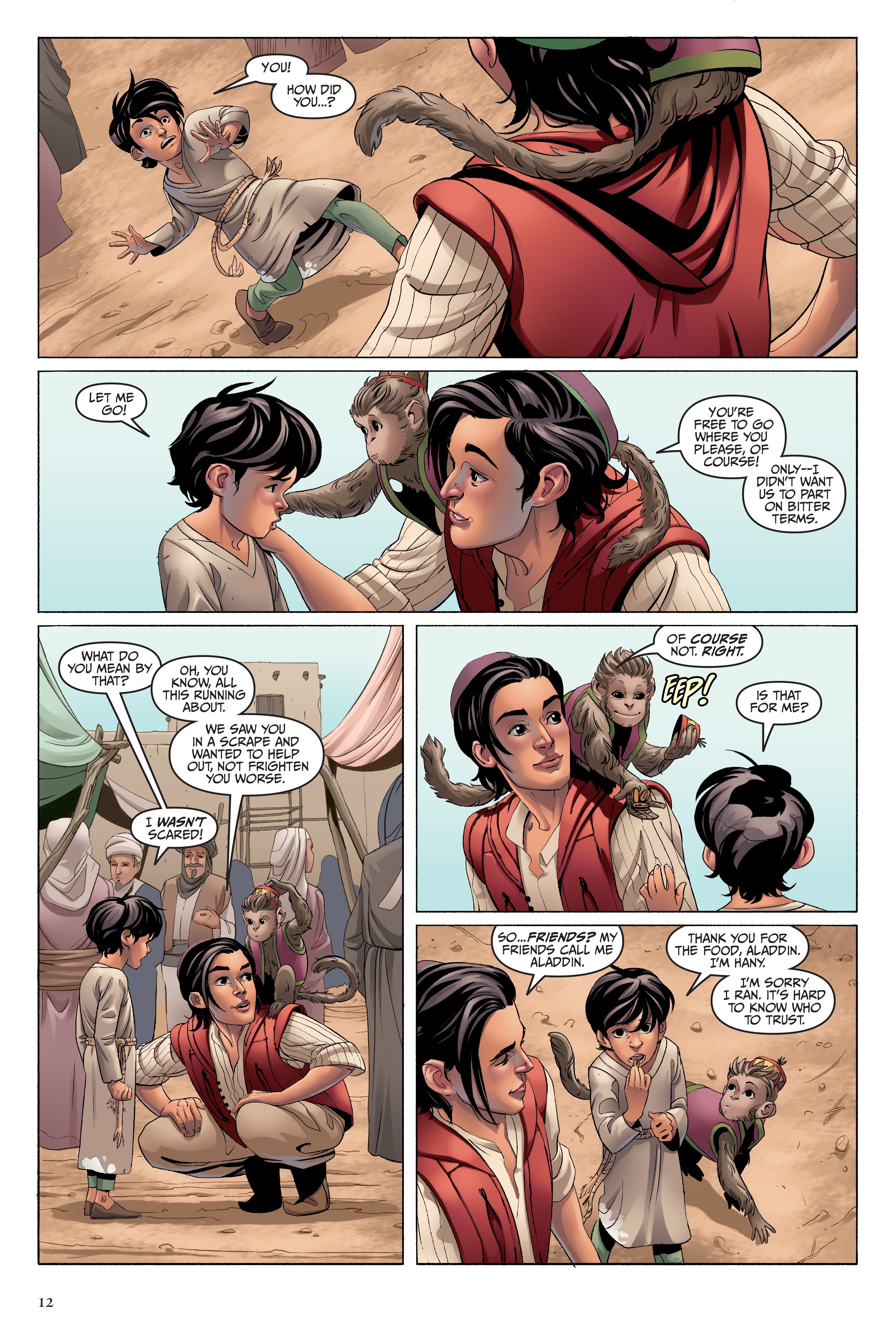 Read online Disney Aladdin: Four Tales of Agrabah comic -  Issue # TPB - 12