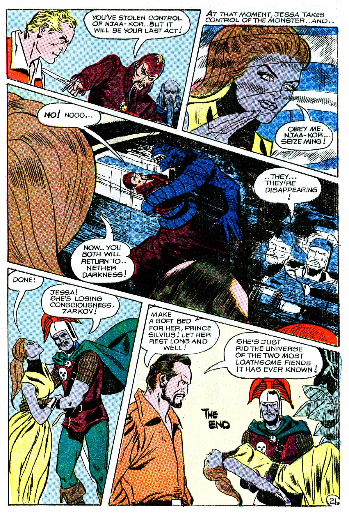 Read online Flash Gordon (1969) comic -  Issue #16 - 22