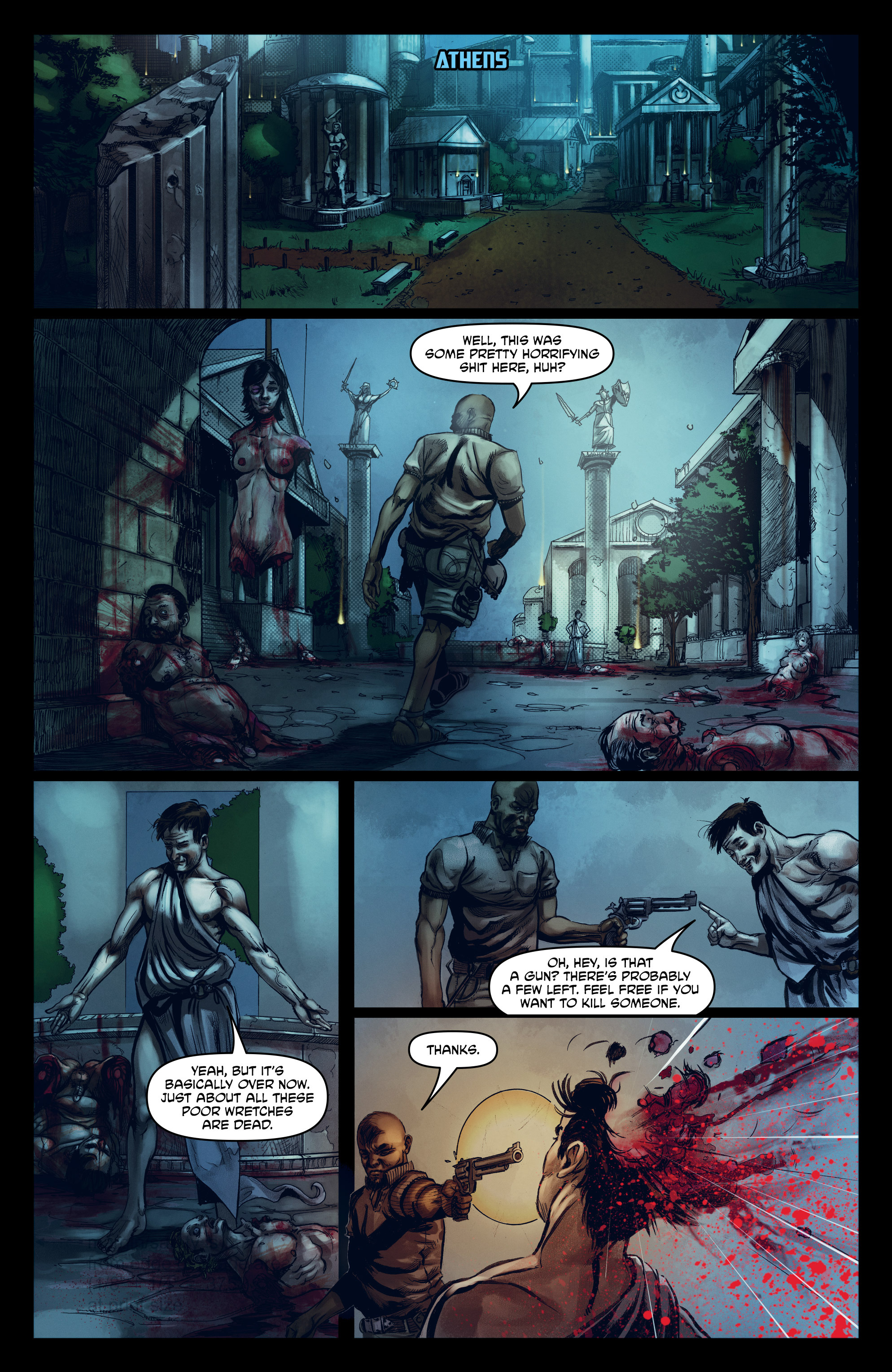 Read online God Is Dead comic -  Issue #25 - 23