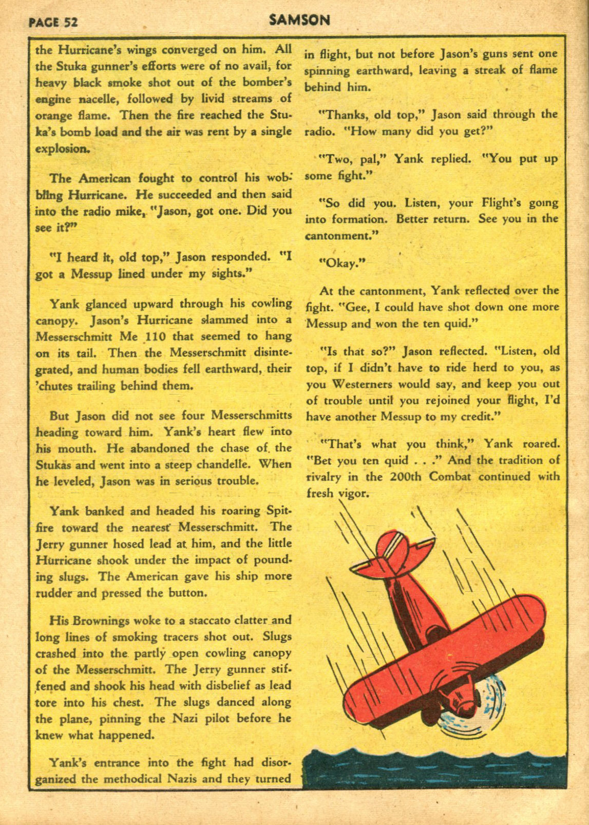 Read online Samson (1940) comic -  Issue #6 - 54