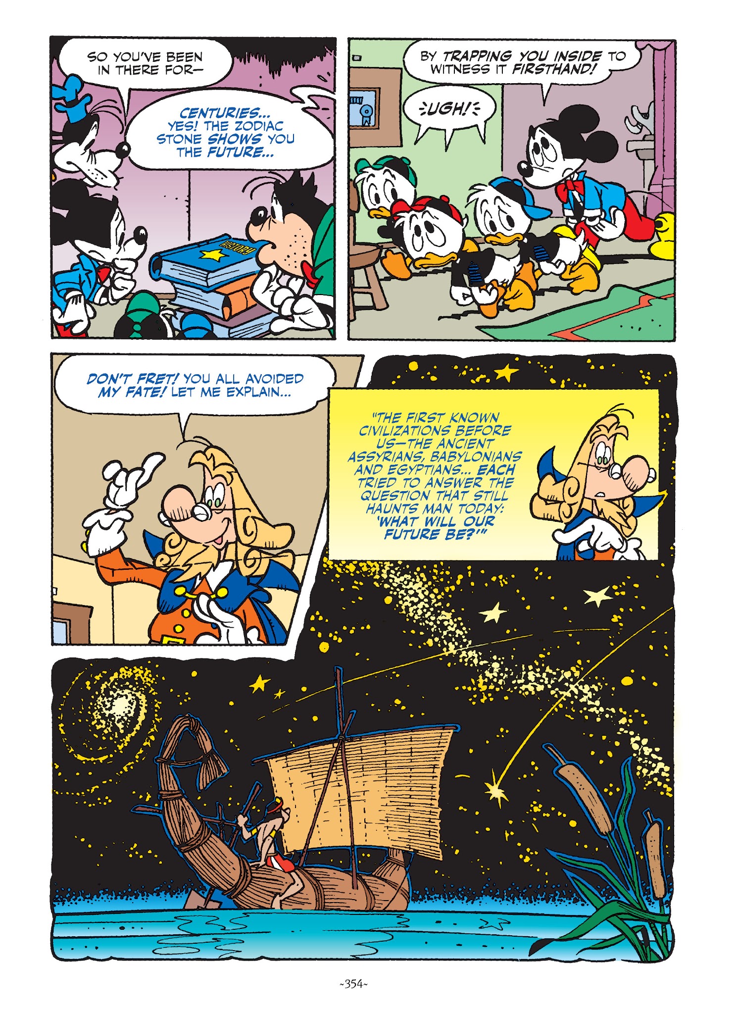 Read online Mickey and Donald: The Search For the Zodiac Stone comic -  Issue # TPB - 353
