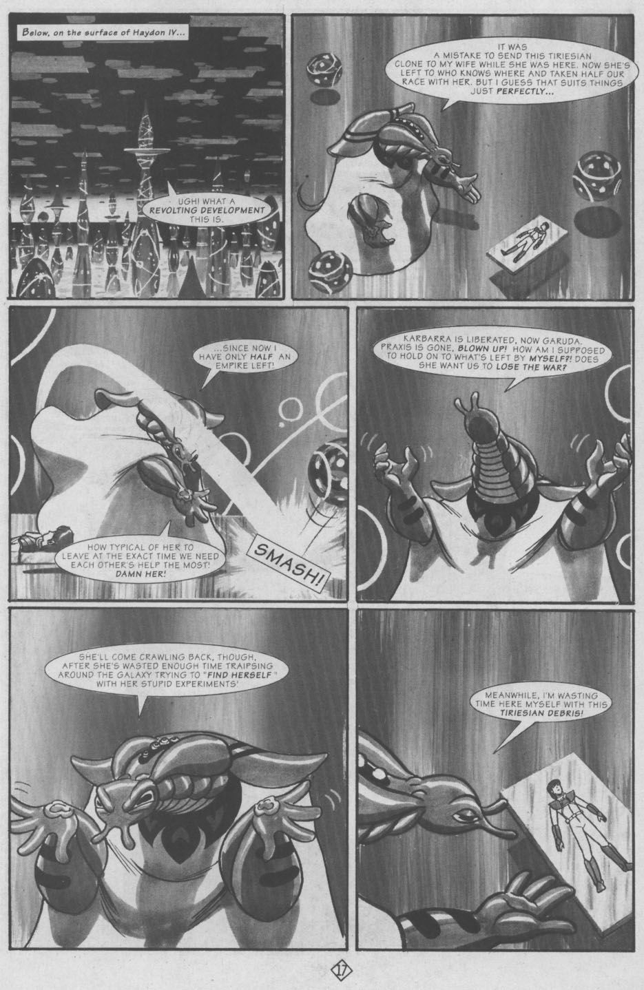 Read online Robotech II: The Sentinels comic -  Issue #22 - 22