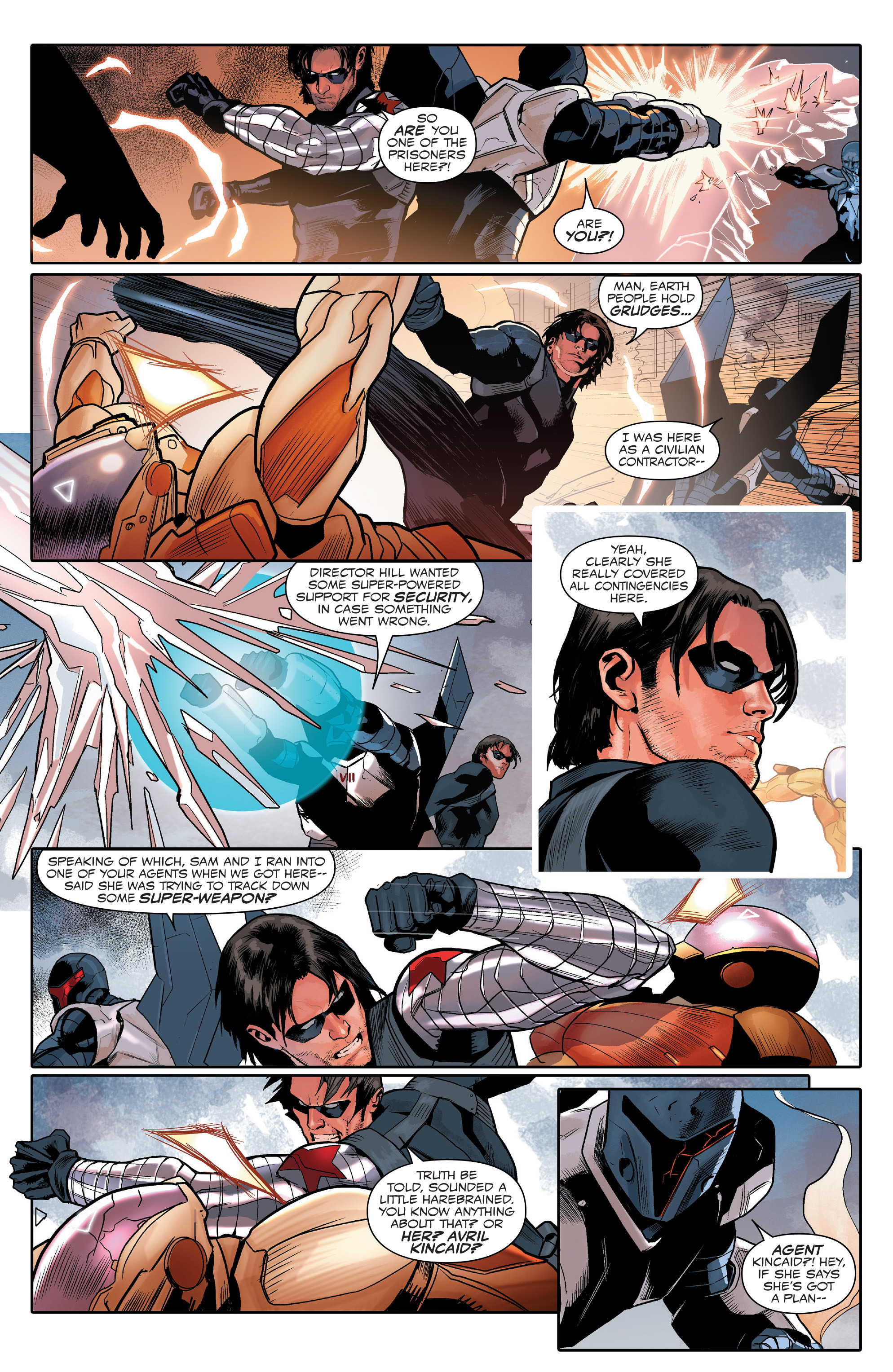 Read online Captain America: Sam Wilson comic -  Issue #8 - 12