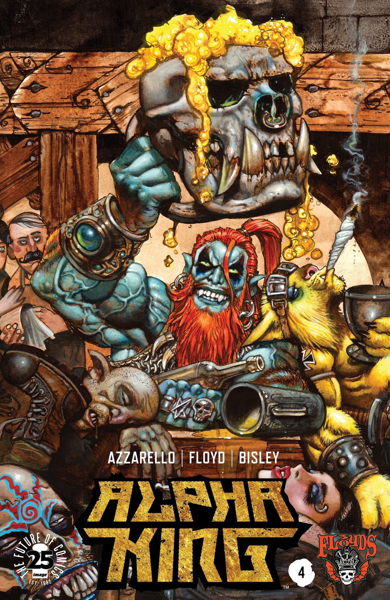 Read online 3 Floyds: Alpha King comic -  Issue #4 - 1