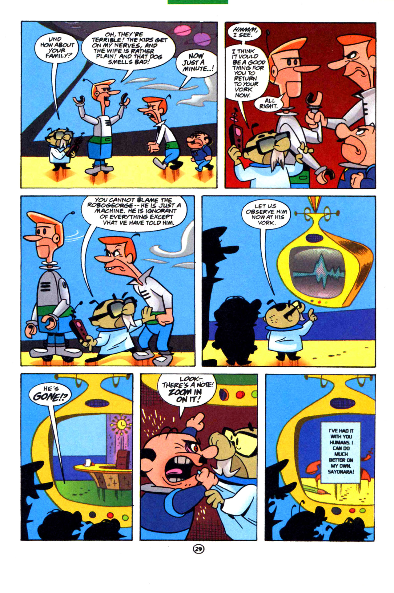 Read online The Flintstones and the Jetsons comic -  Issue #4 - 31