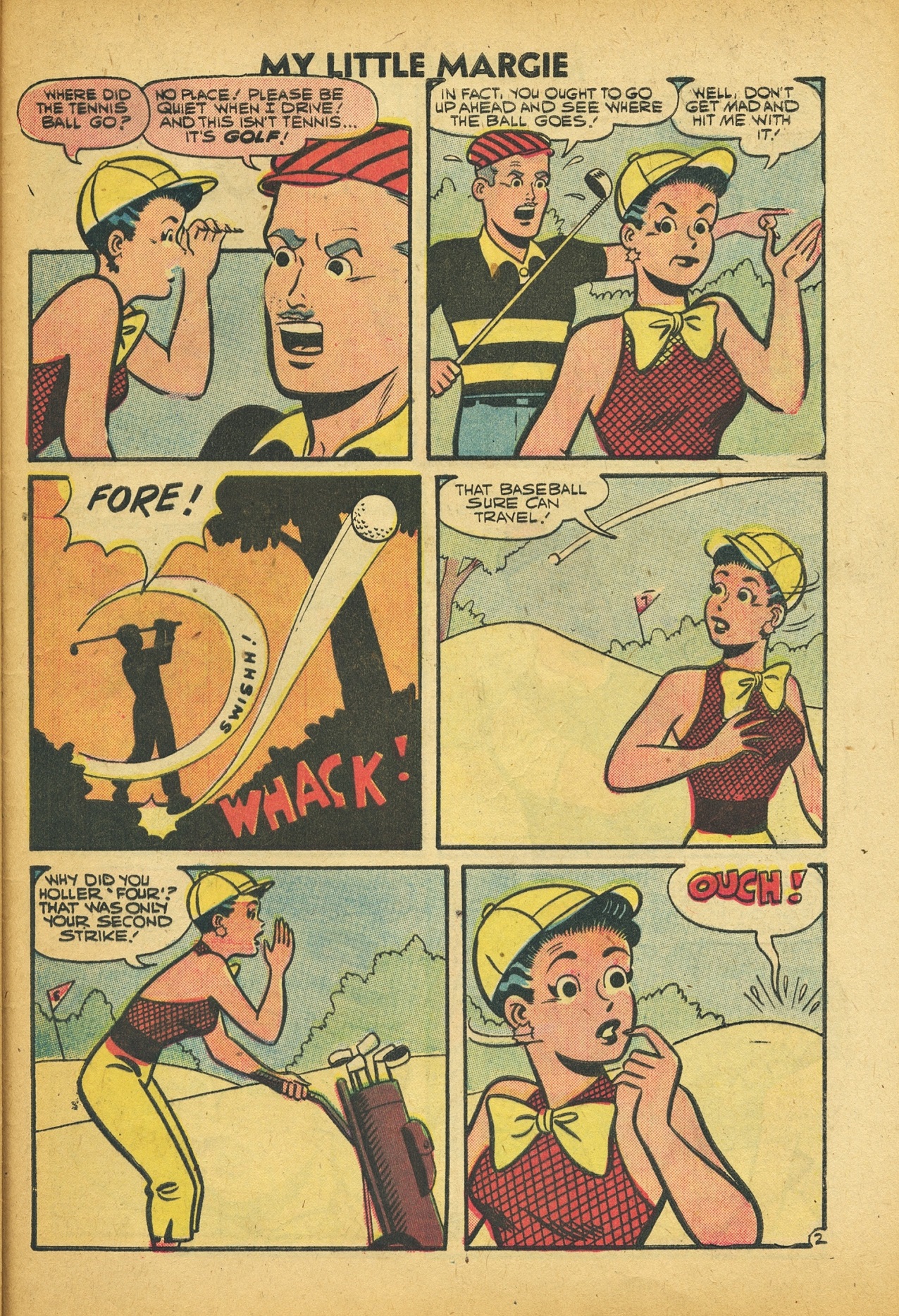 Read online My Little Margie (1954) comic -  Issue #21 - 29