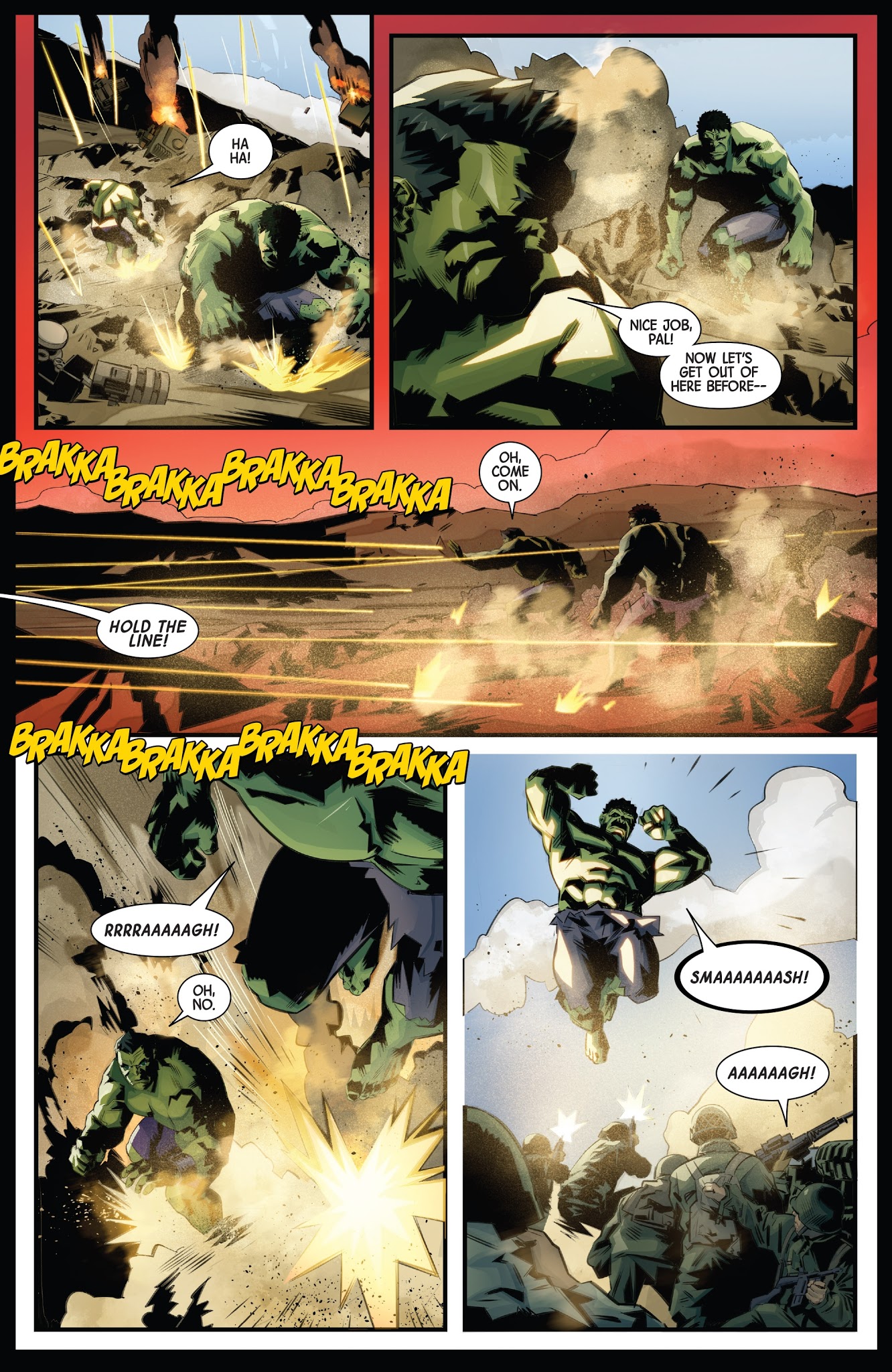 Read online Generations: Banner Hulk & The Totally Awesome Hulk comic -  Issue # Full - 8