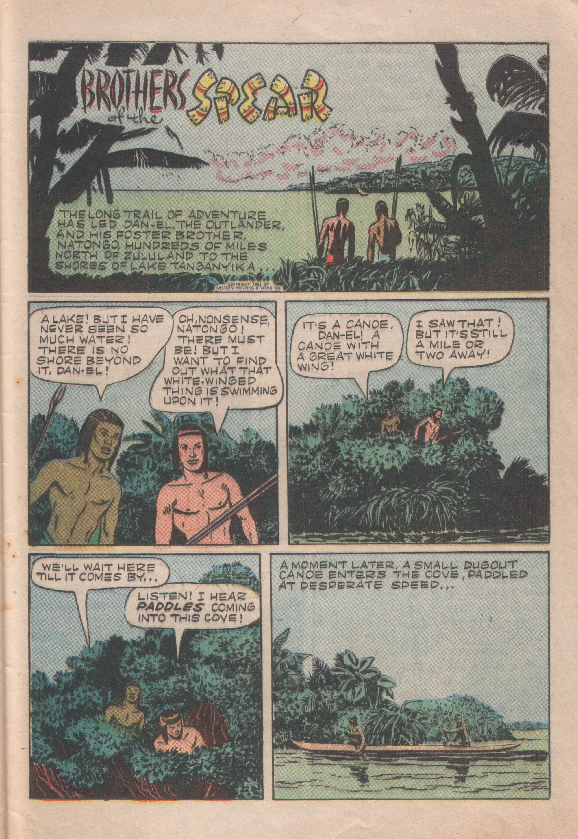 Read online Tarzan (1948) comic -  Issue #33 - 29