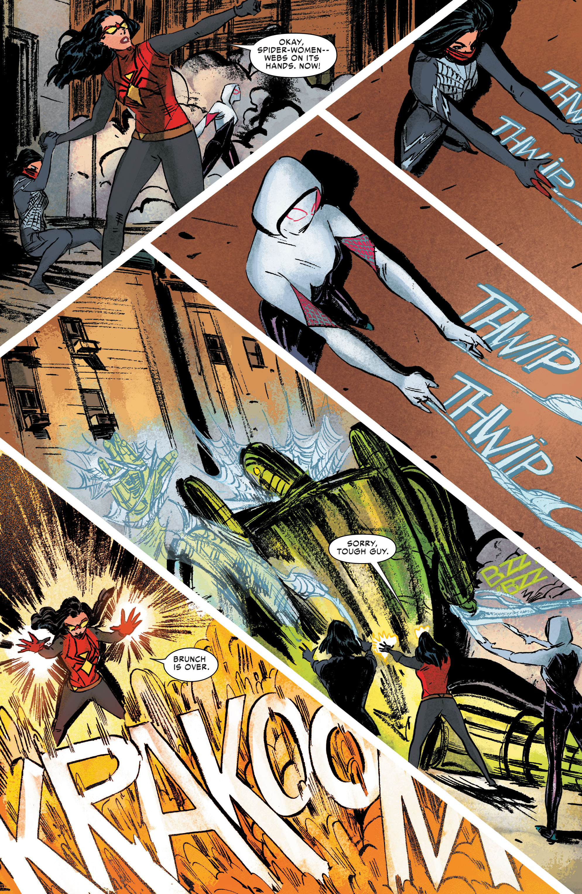 Read online Silk: Out of the Spider-Verse comic -  Issue # TPB 2 (Part 2) - 46