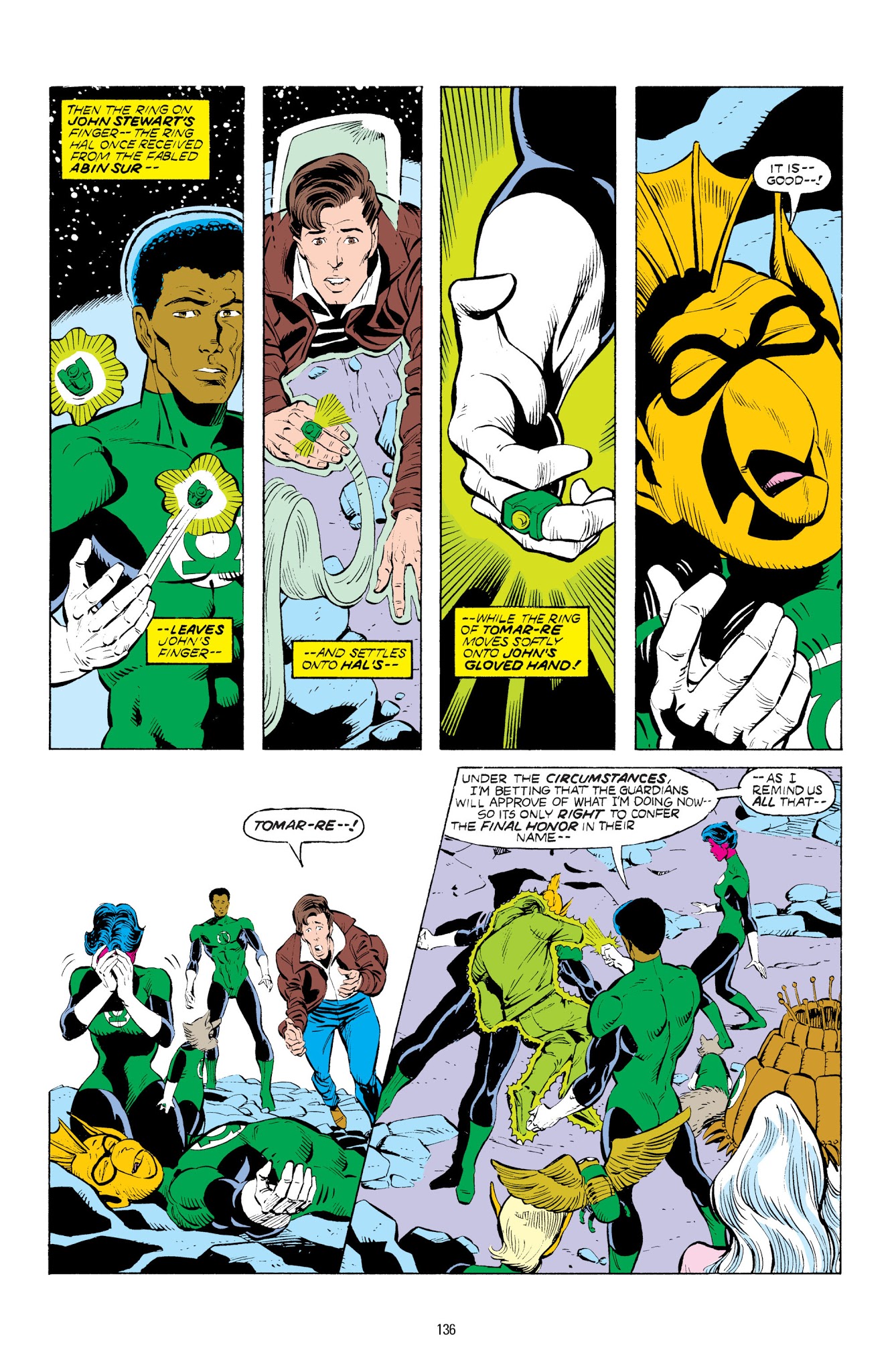 Read online Green Lantern: Sector 2814 comic -  Issue # TPB 3 - 136
