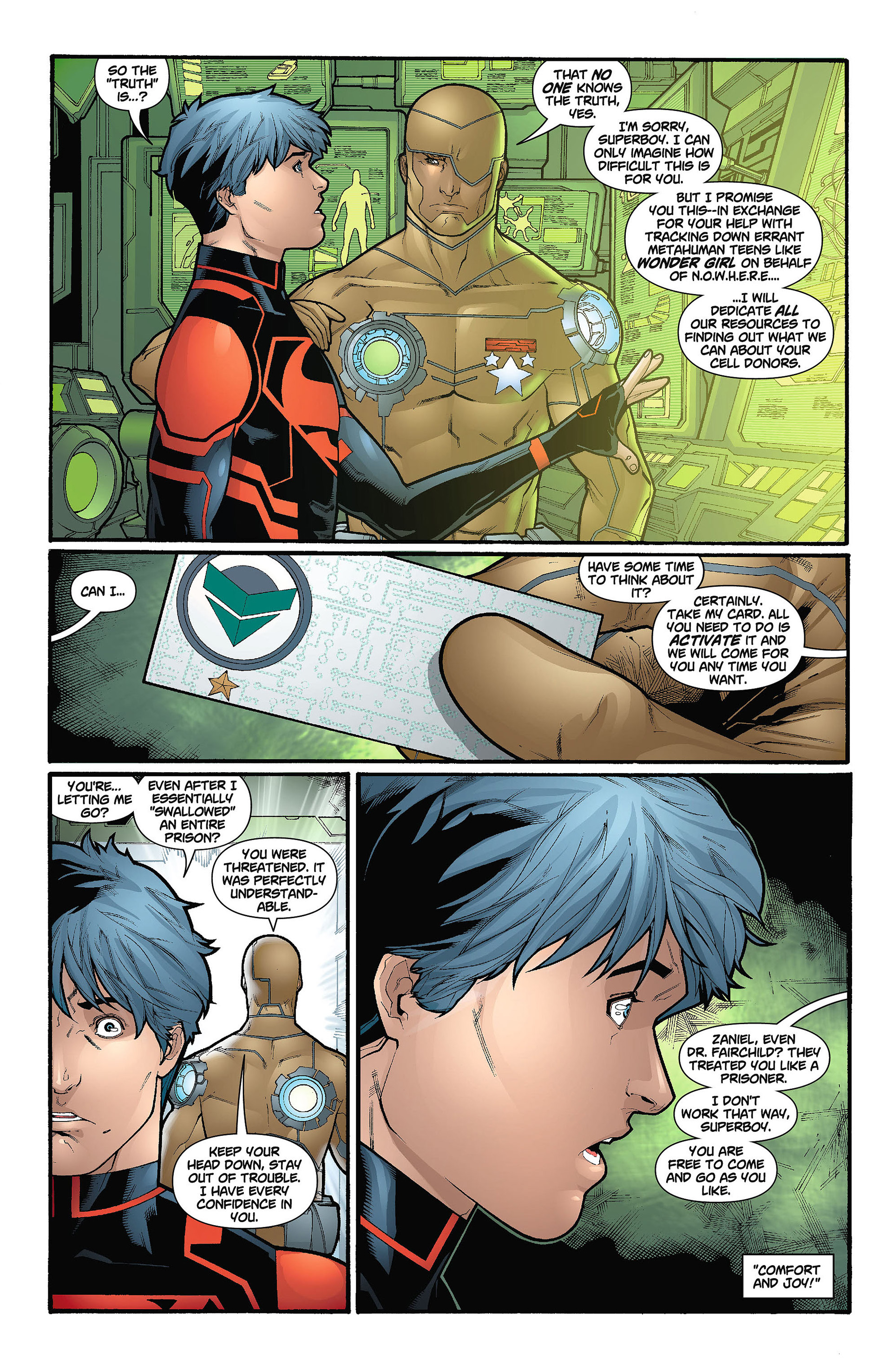 Read online Superboy (2012) comic -  Issue #4 - 7