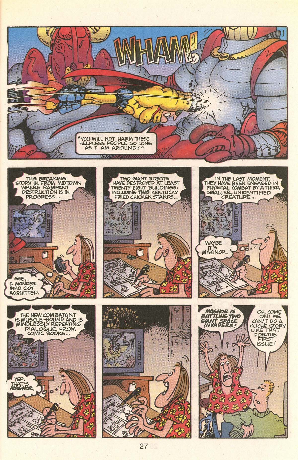 Read online The Mighty Magnor comic -  Issue #1 - 29