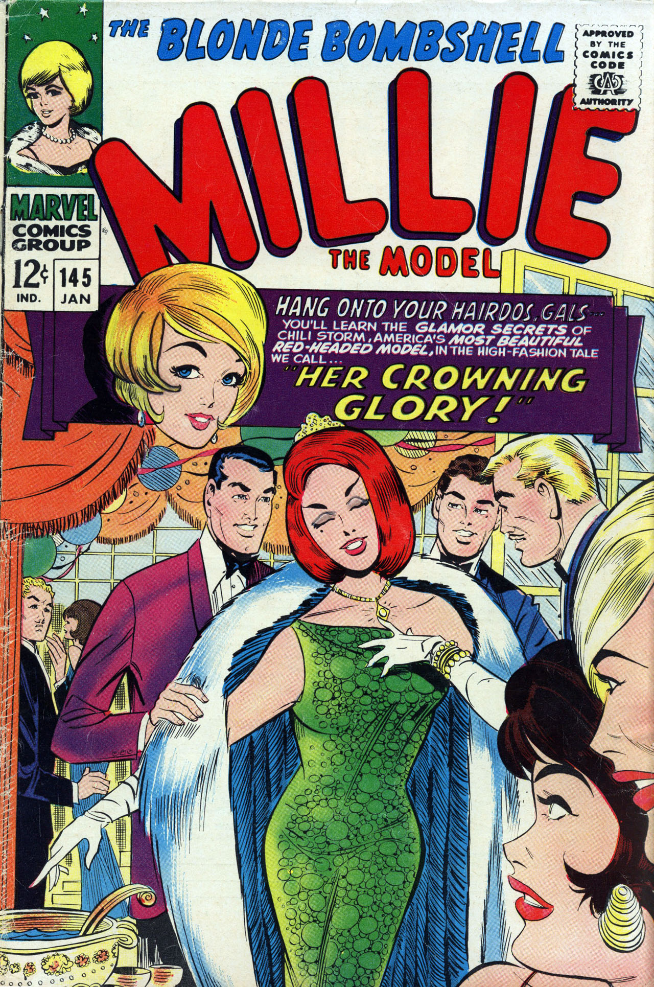 Read online Millie the Model comic -  Issue #145 - 1