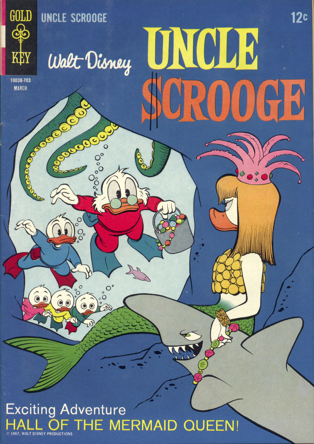 Read online Uncle Scrooge (1953) comic -  Issue #68 - 1