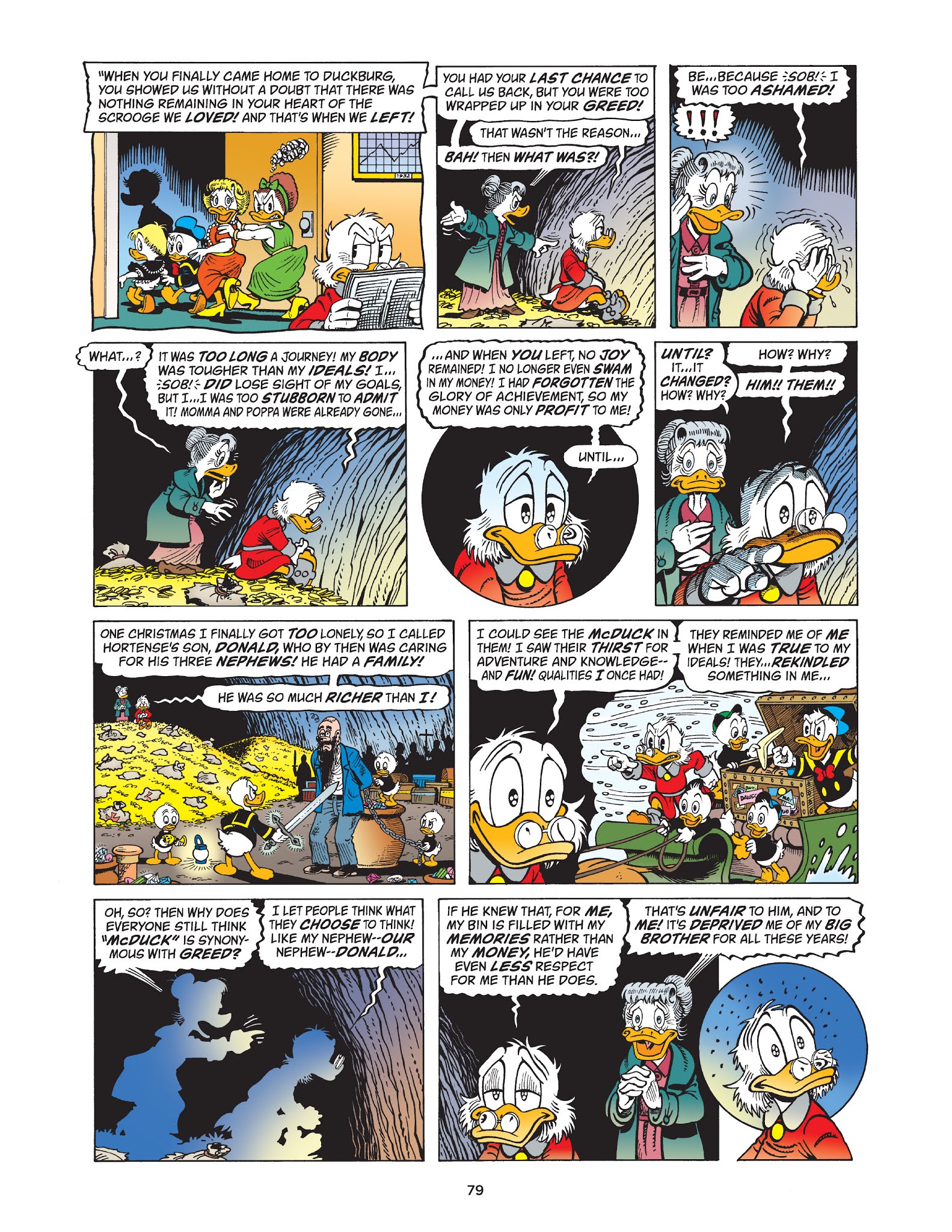 Read online Walt Disney Uncle Scrooge and Donald Duck: The Don Rosa Library comic -  Issue # TPB 10 (Part 1) - 80