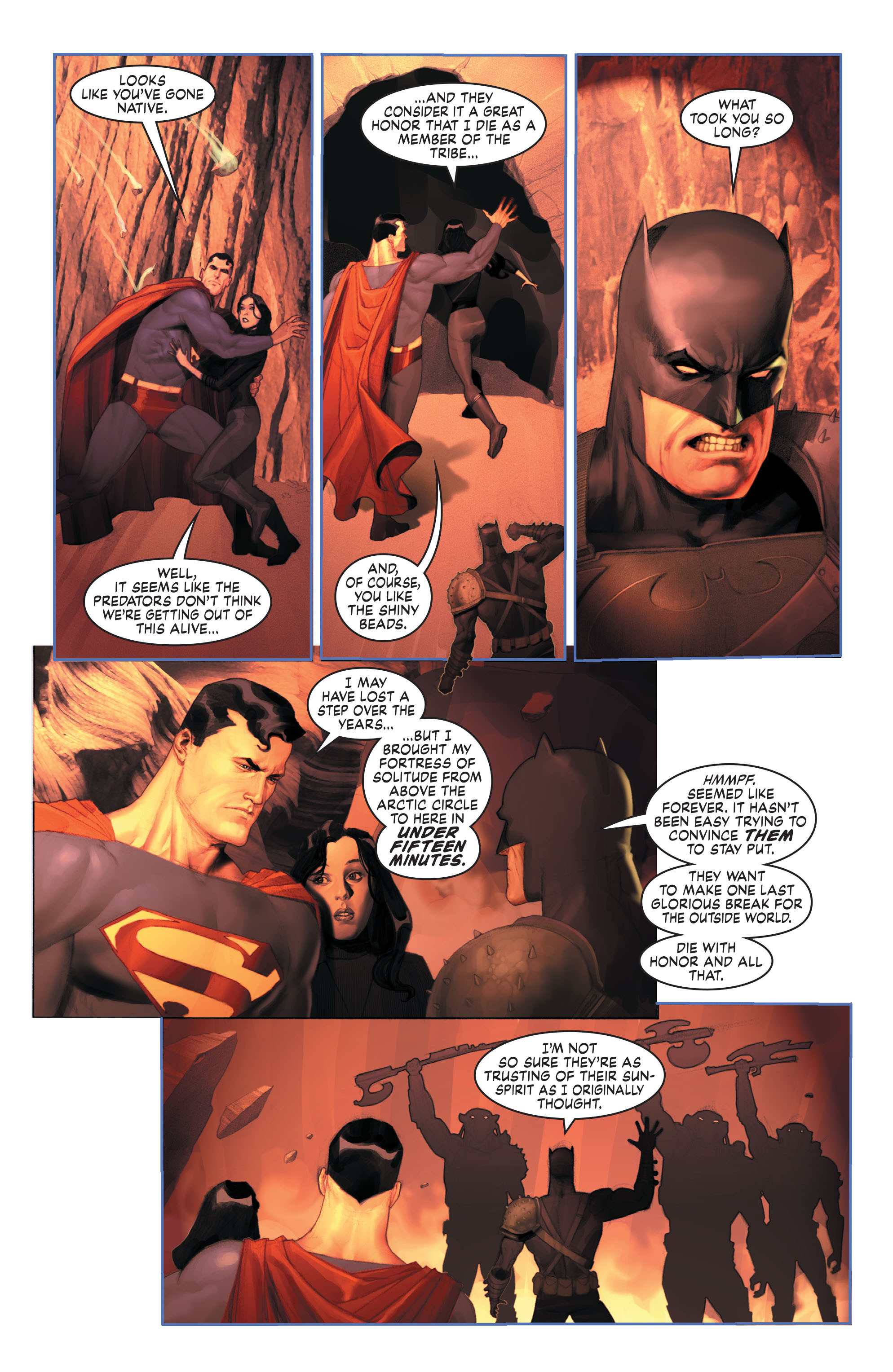 Read online Superman and Batman Vs. Aliens and Predator comic -  Issue #2 - 7
