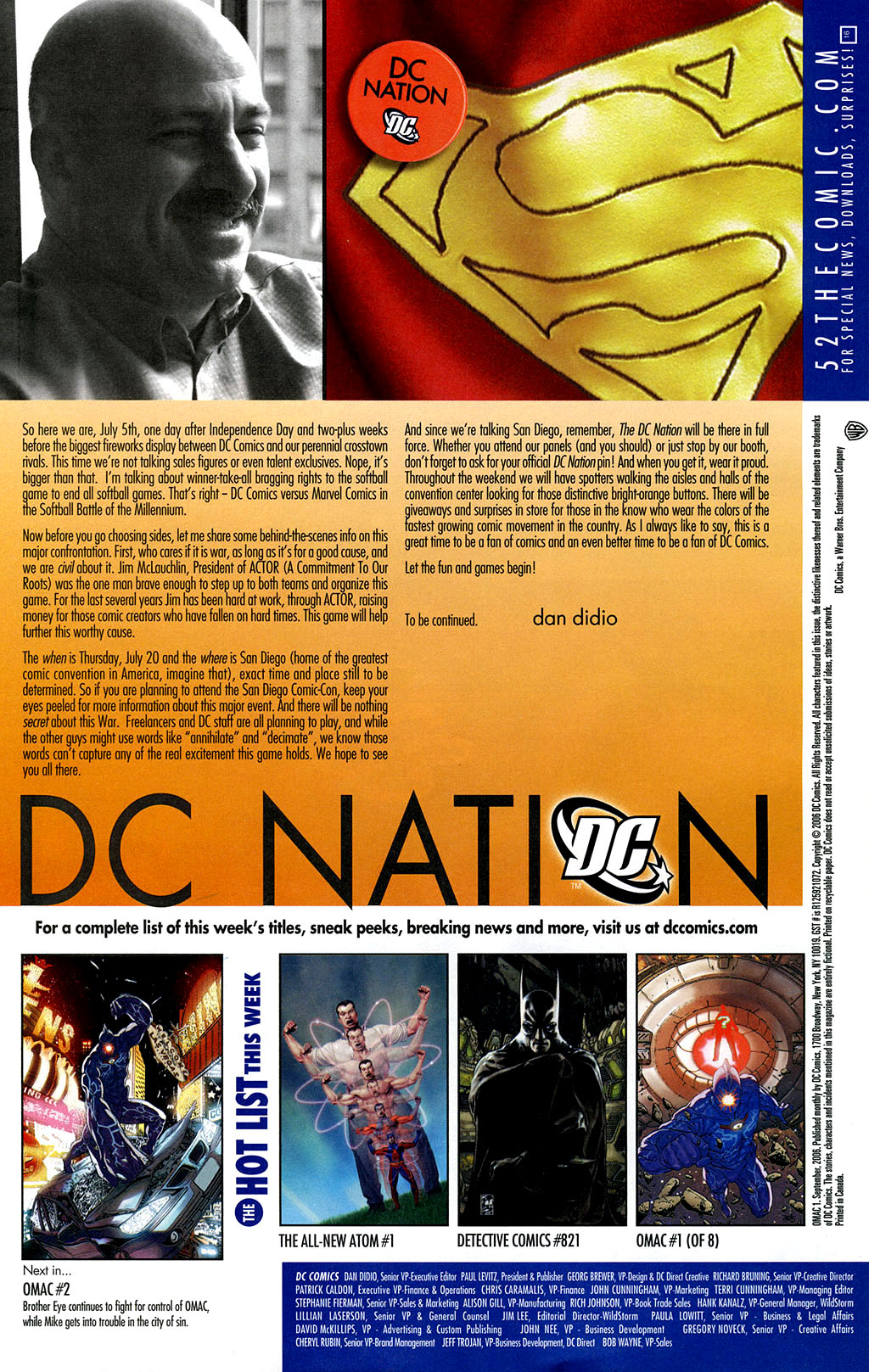 Read online OMAC (2006) comic -  Issue #1 - 24