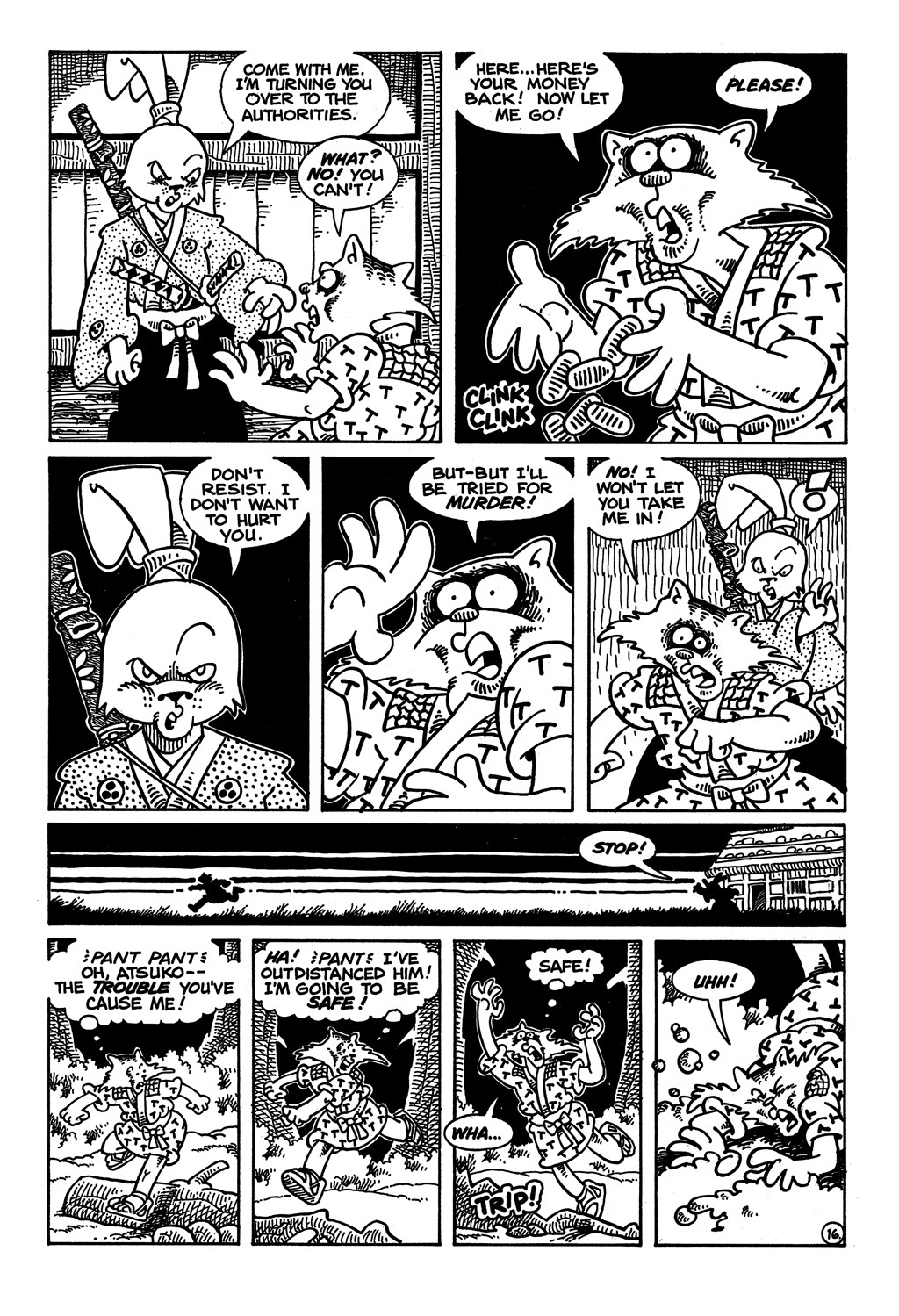 Read online Usagi Yojimbo (1987) comic -  Issue #19 - 18