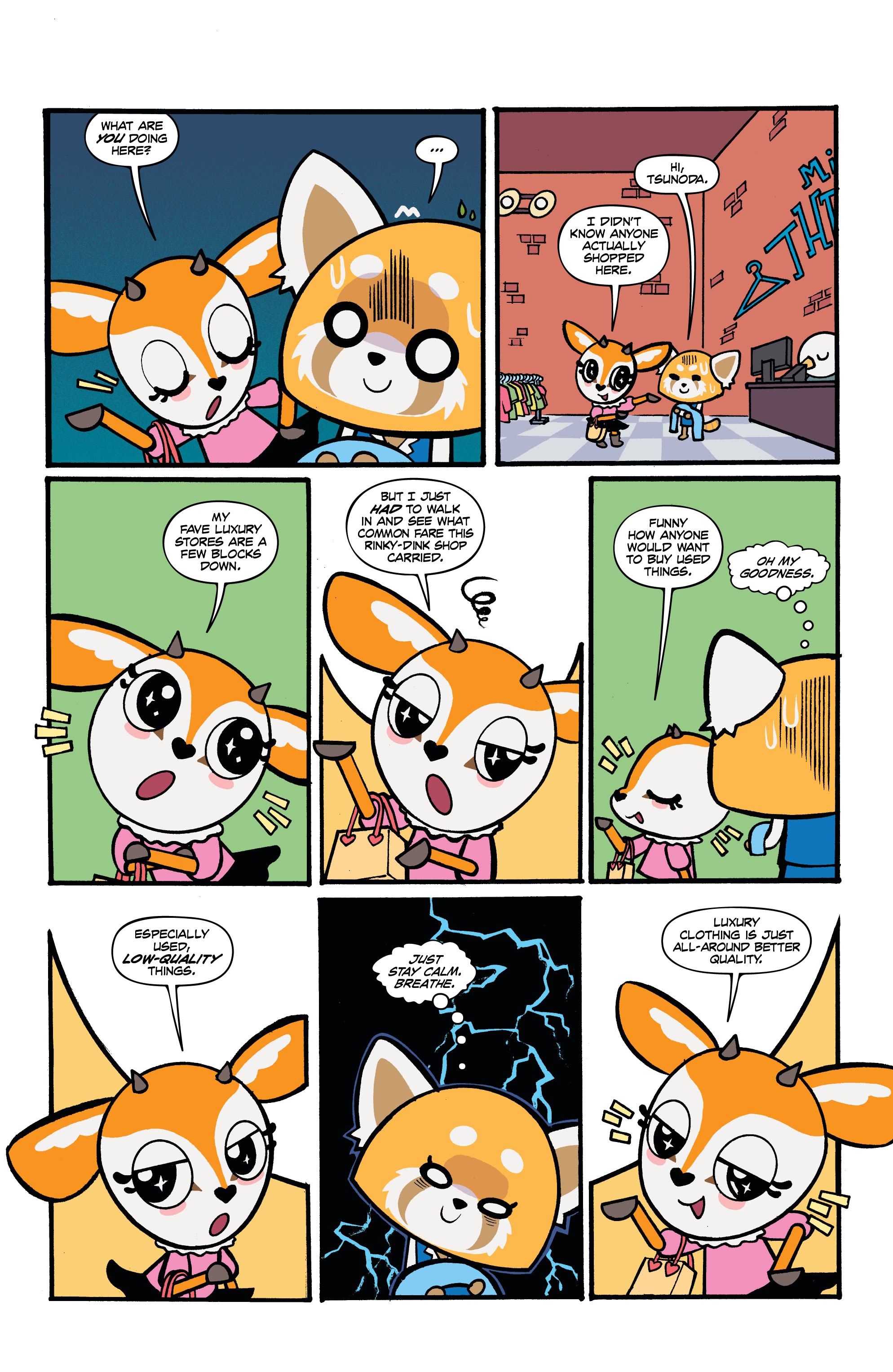 Read online Aggretsuko comic -  Issue #2 - 6