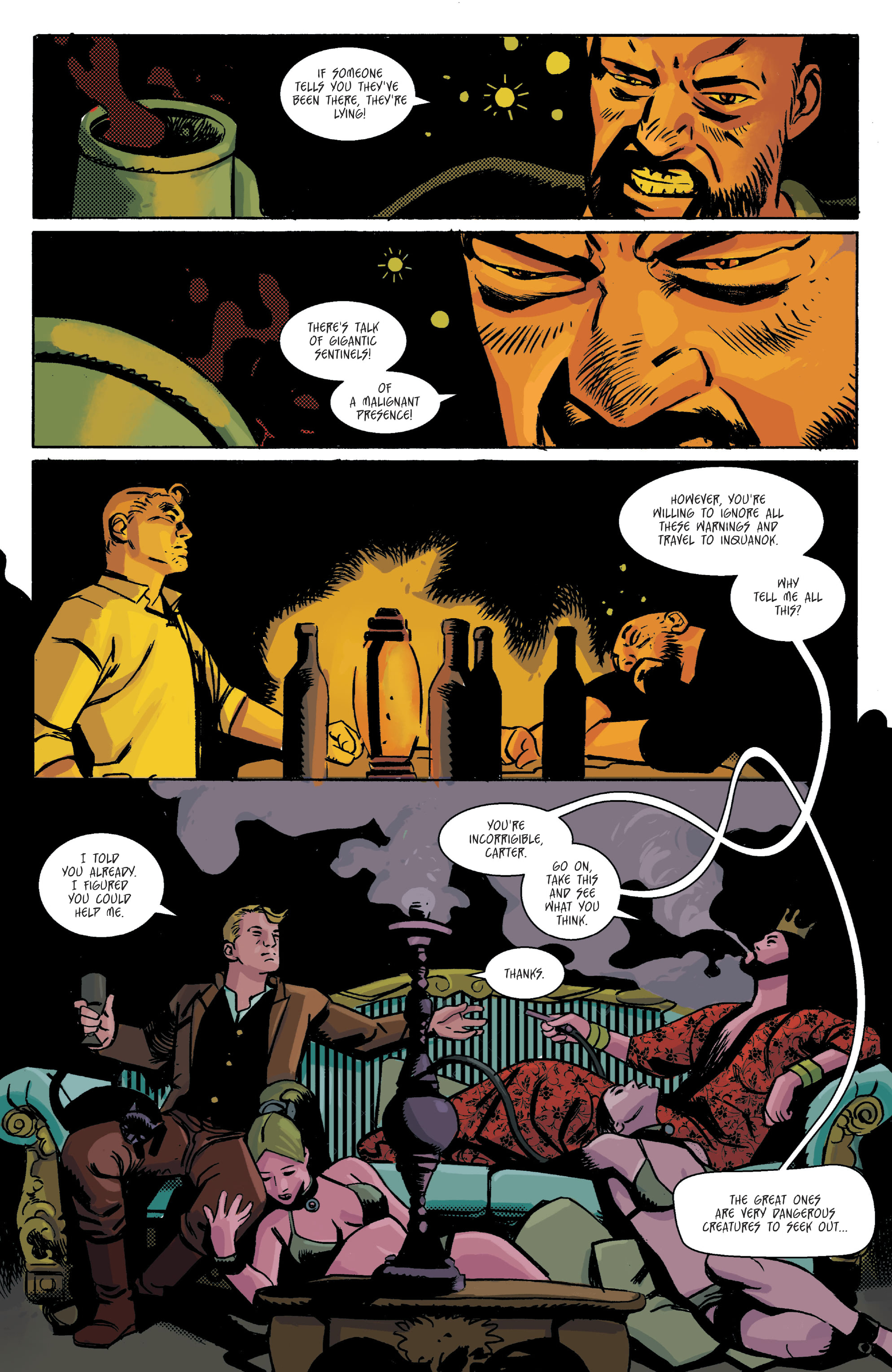 Read online Lovecraft Unknown Kadath comic -  Issue #5 - 9