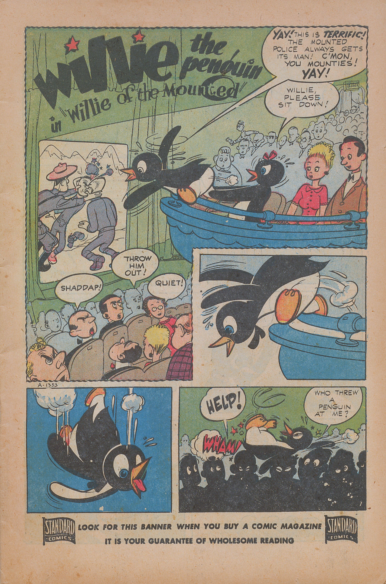 Read online Willie The Penguin comic -  Issue #2 - 3