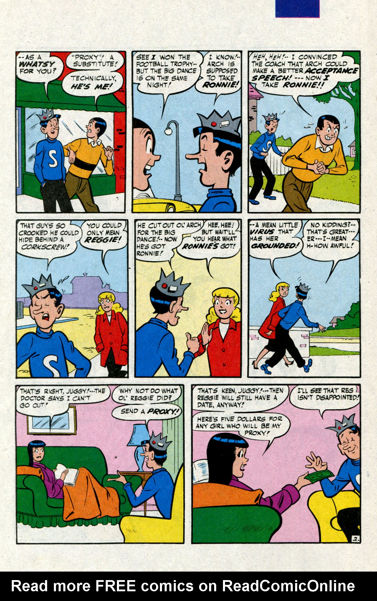 Read online Reggie's Revenge comic -  Issue #1 - 19