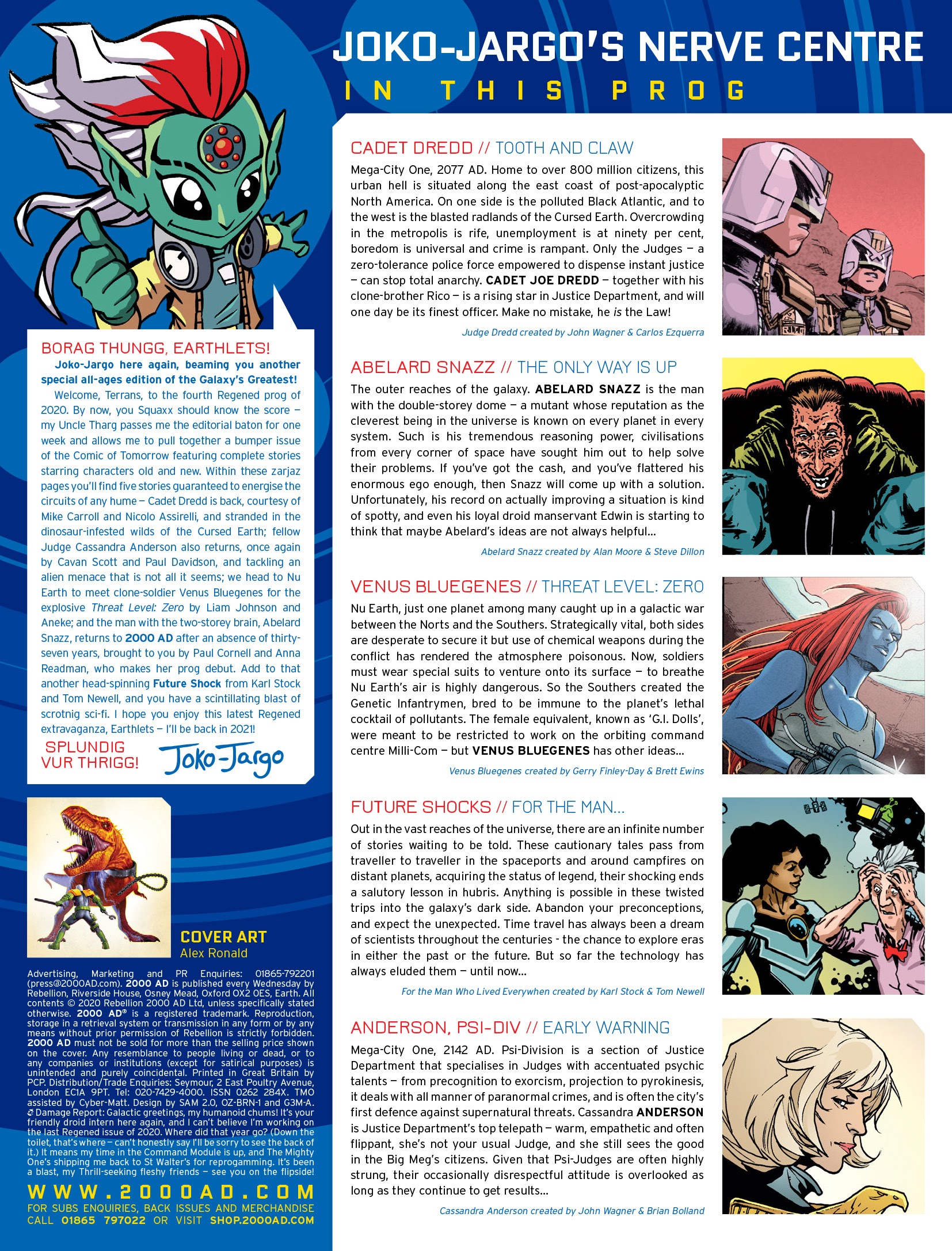 Read online 2000 AD comic -  Issue #2206 - 2