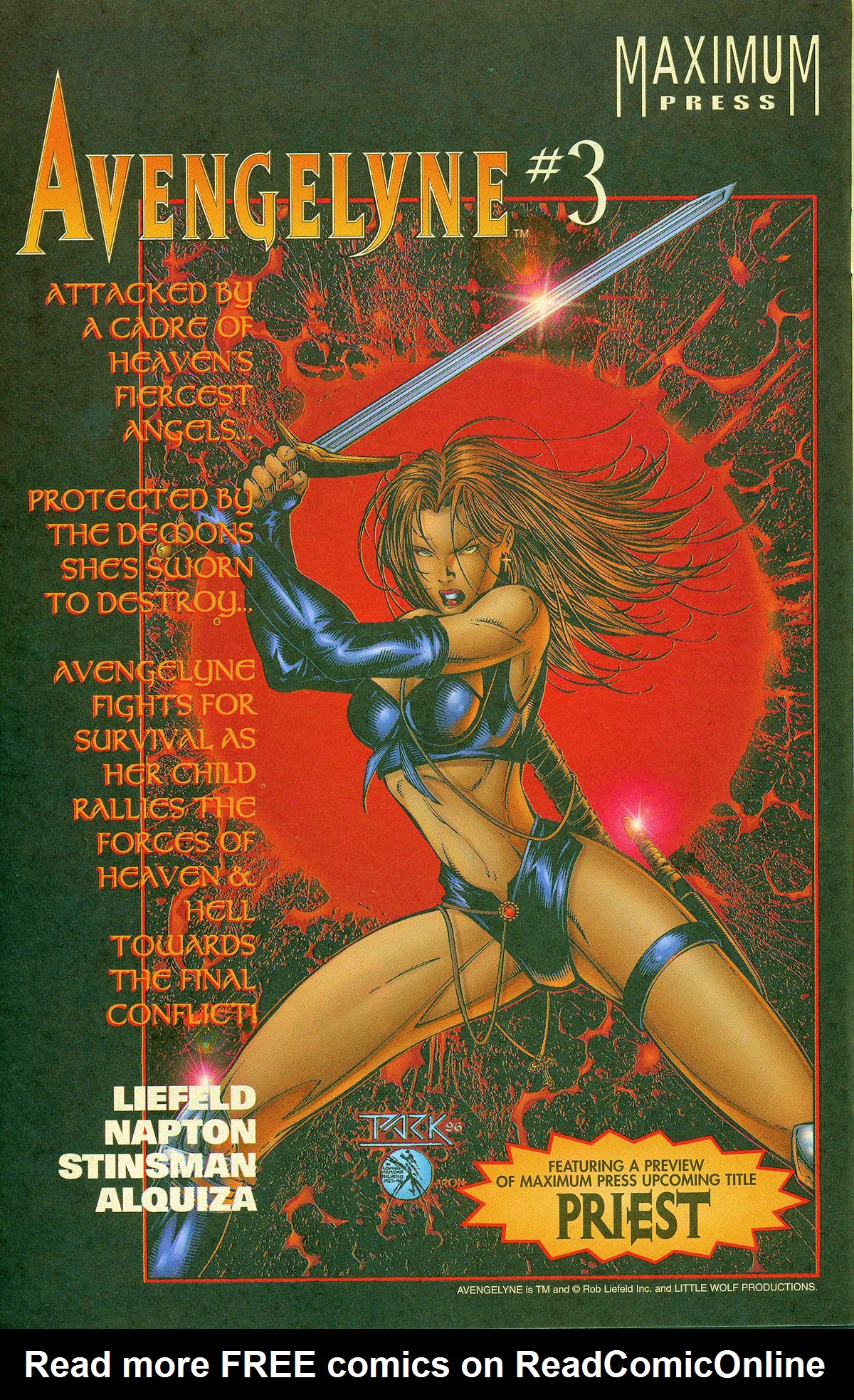 Read online Avengelyne/Prophet comic -  Issue #1 - 19