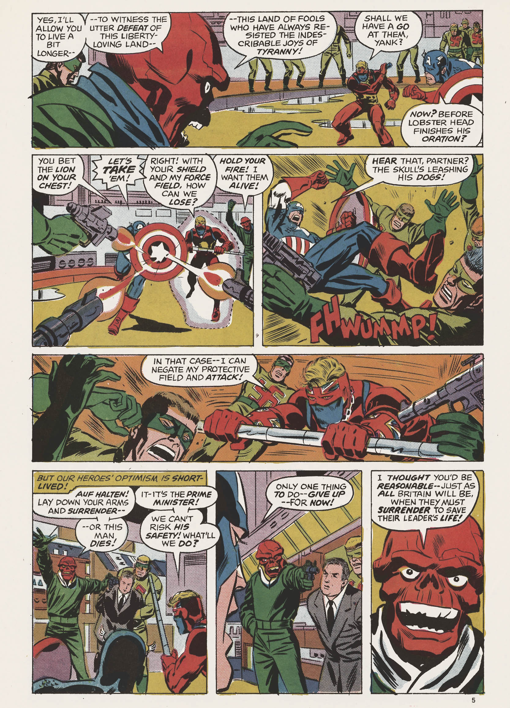 Read online Captain Britain (1976) comic -  Issue #22 - 5