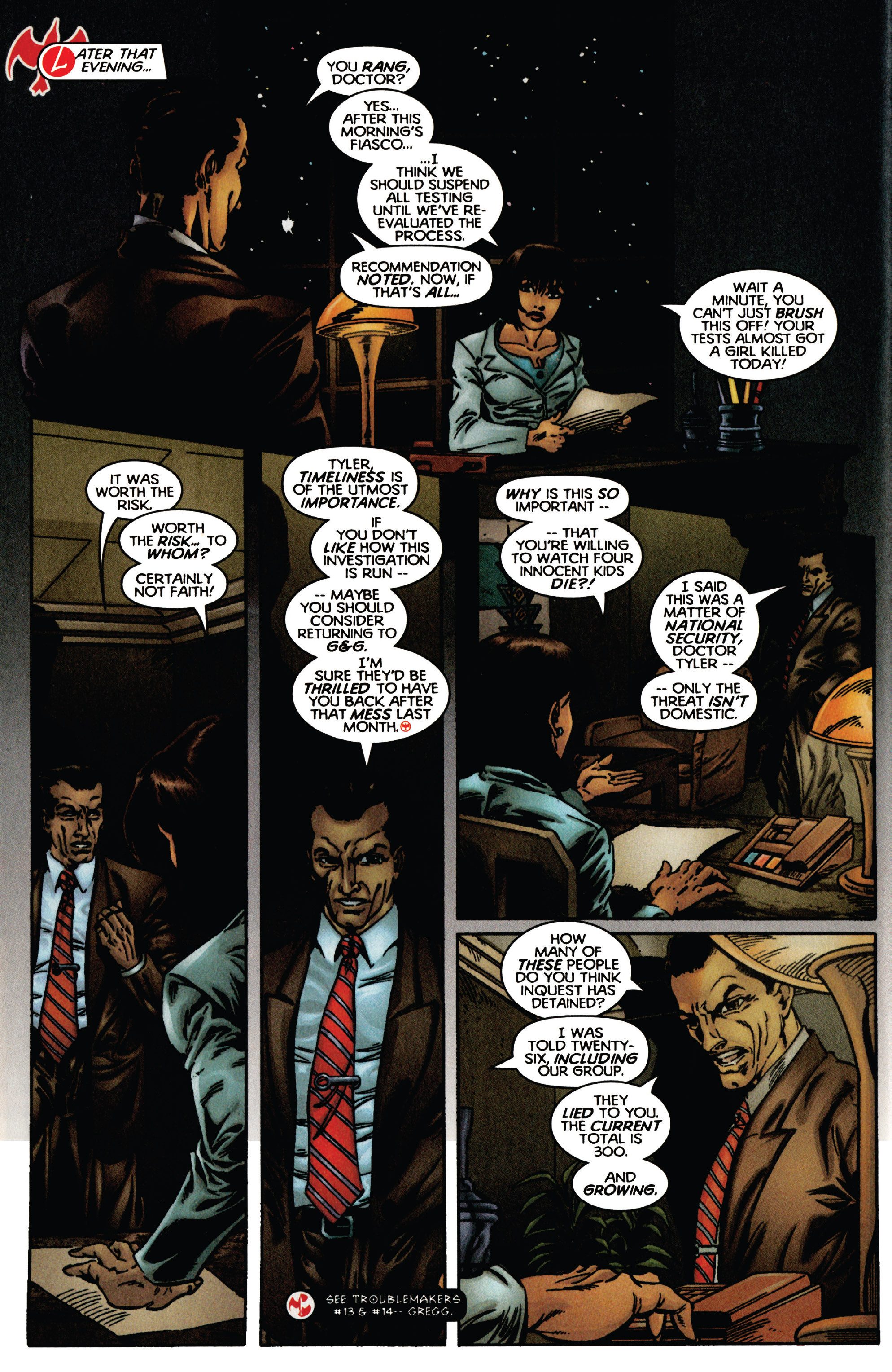 Read online Harbinger: Acts of God comic -  Issue # Full - 20