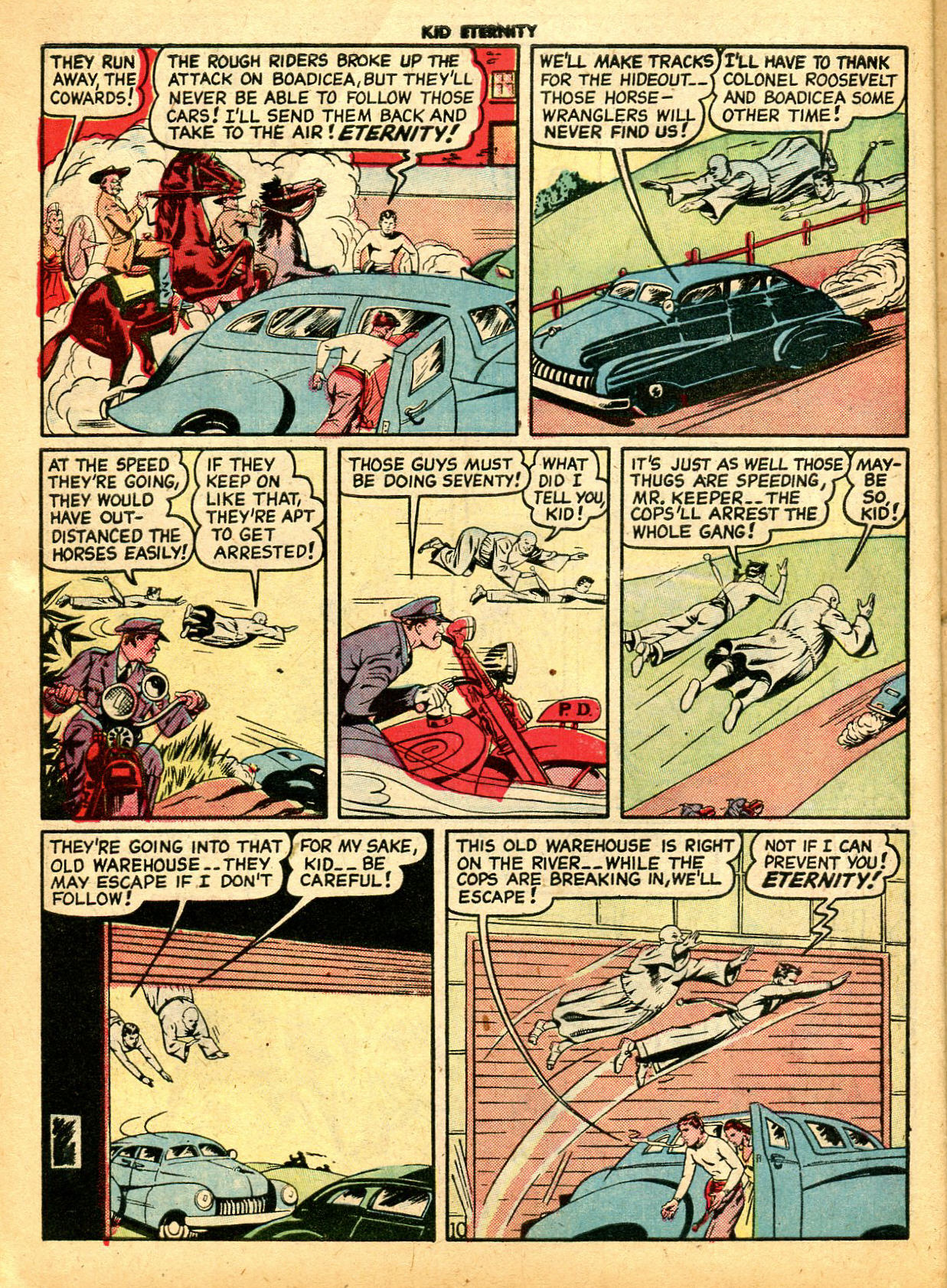 Read online Kid Eternity (1946) comic -  Issue #14 - 12