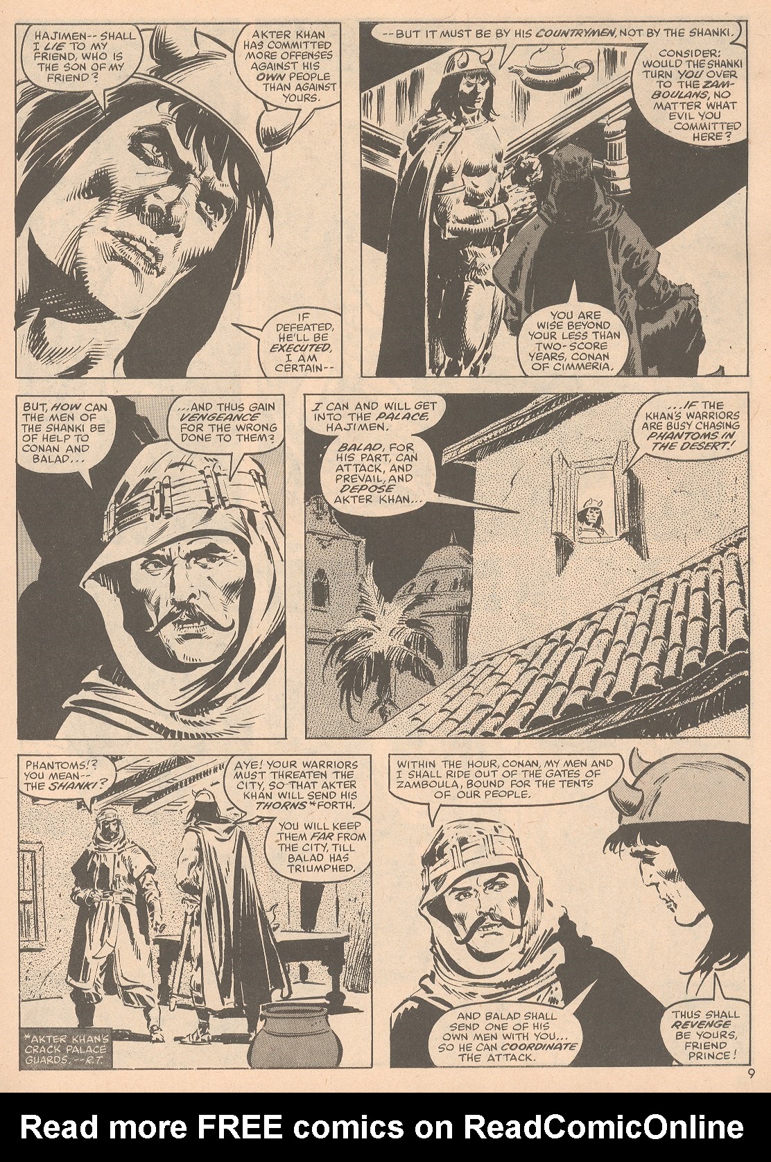 Read online The Savage Sword Of Conan comic -  Issue #58 - 10