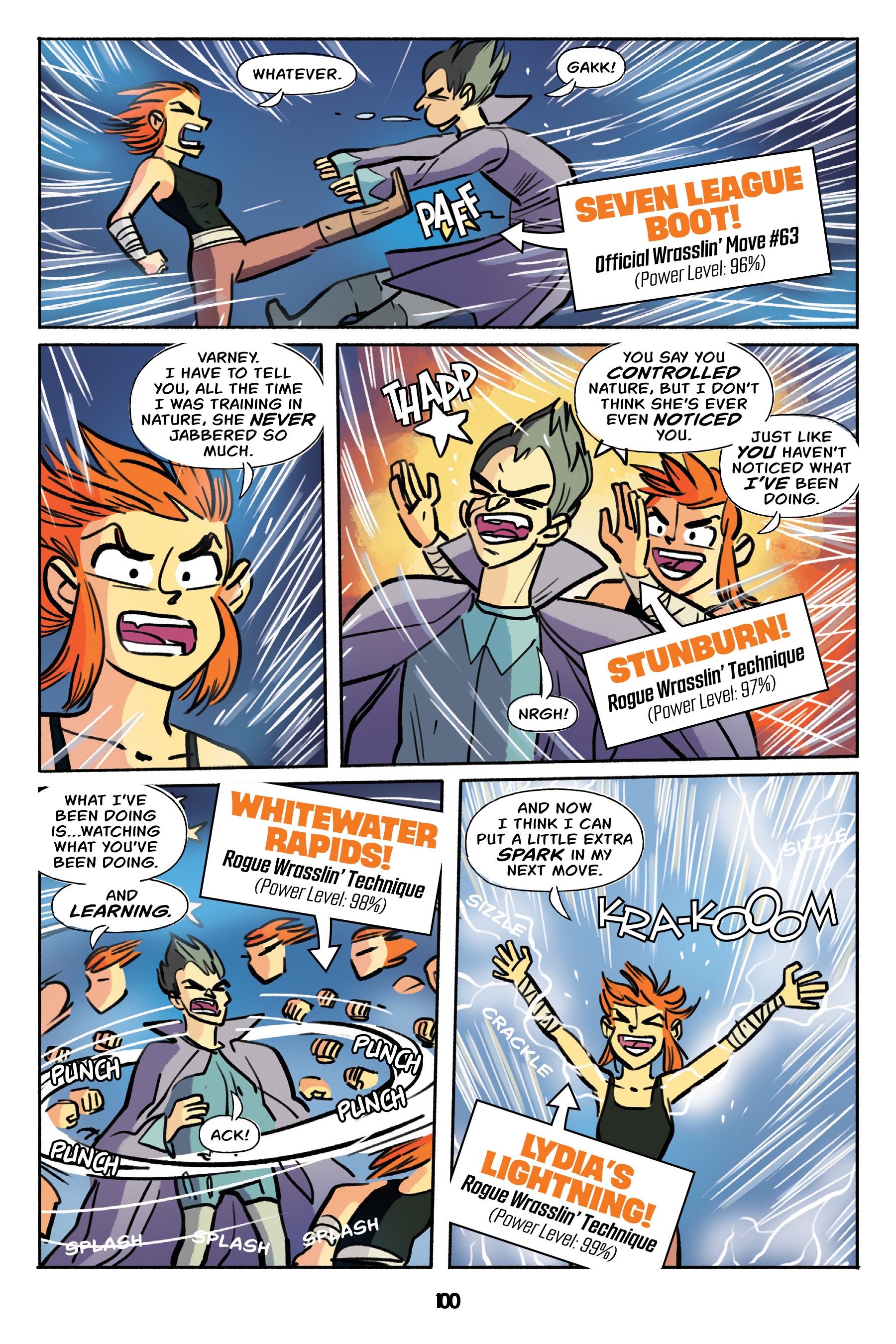 Read online Wrassle Castle comic -  Issue #3 - 101