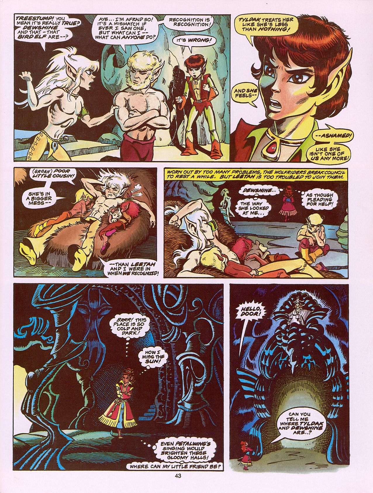 Read online ElfQuest (Starblaze Edition) comic -  Issue # TPB 3 - 51