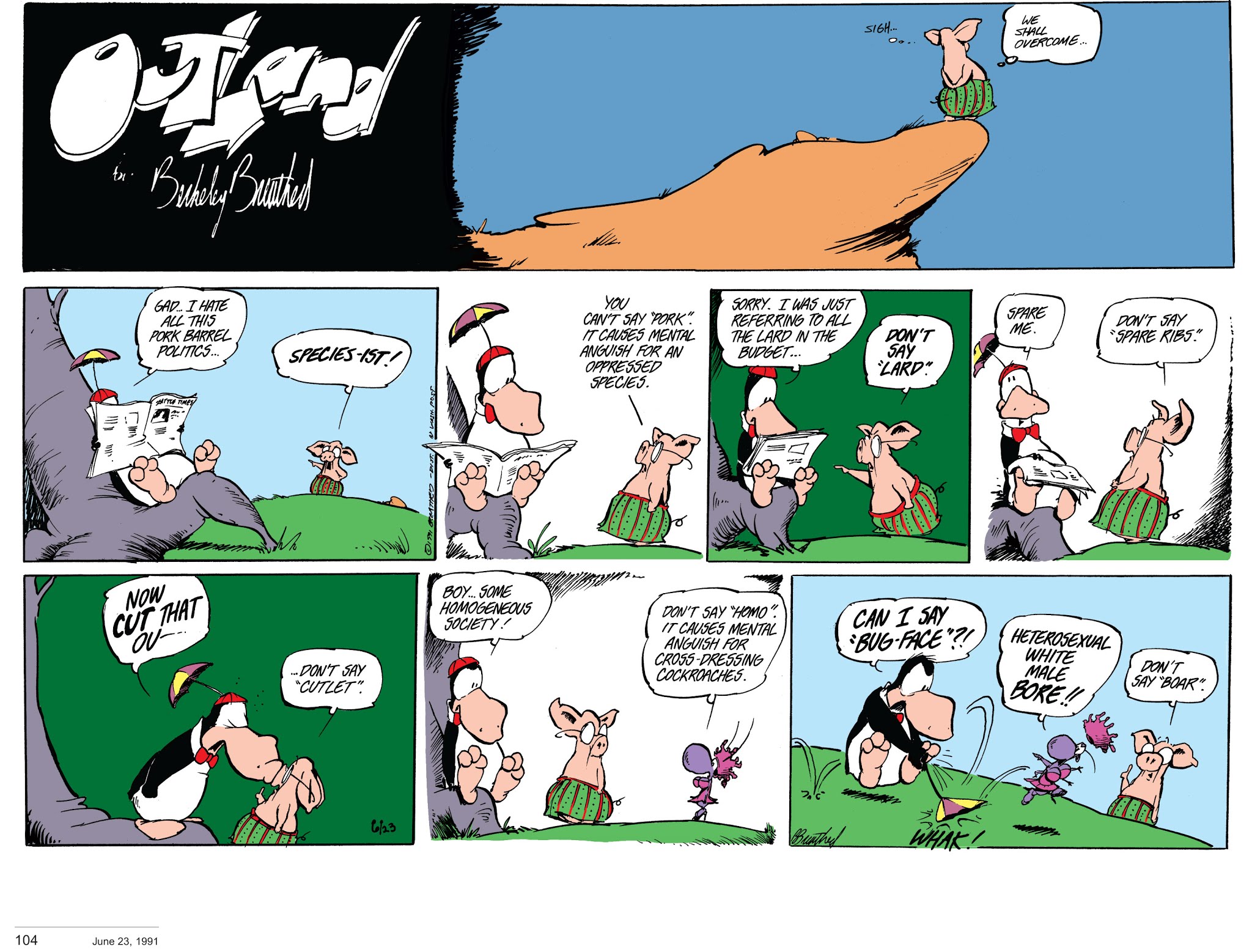 Read online Berkeley Breathed’s Outland comic -  Issue # TPB (Part 2) - 5
