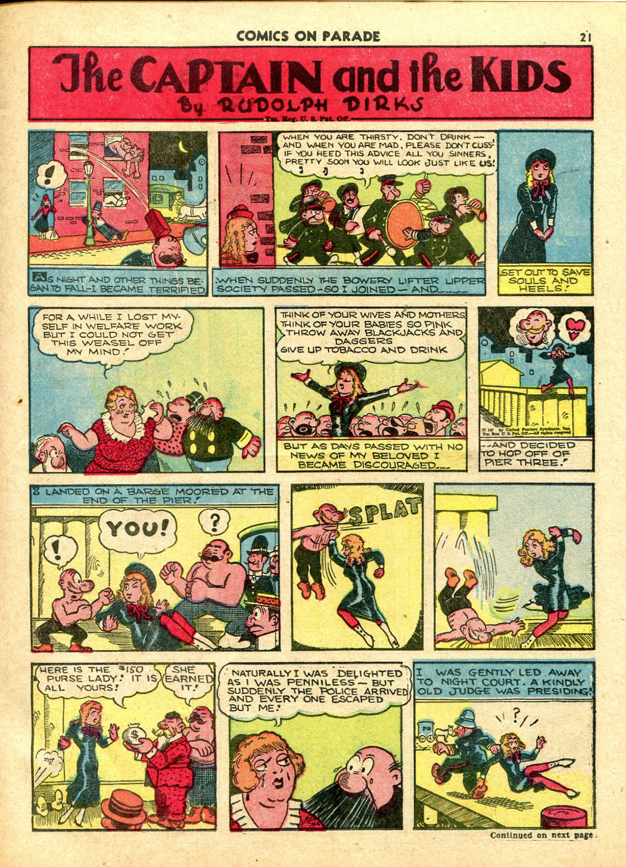 Read online Comics on Parade comic -  Issue #24 - 22