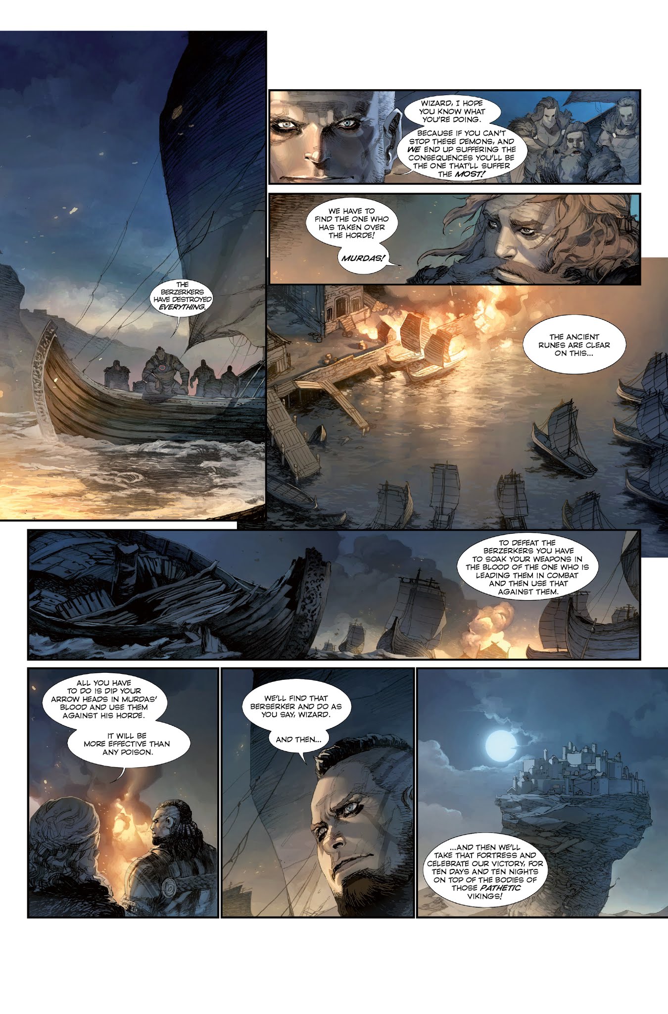 Read online Konungar: War of Crowns comic -  Issue #3 - 35