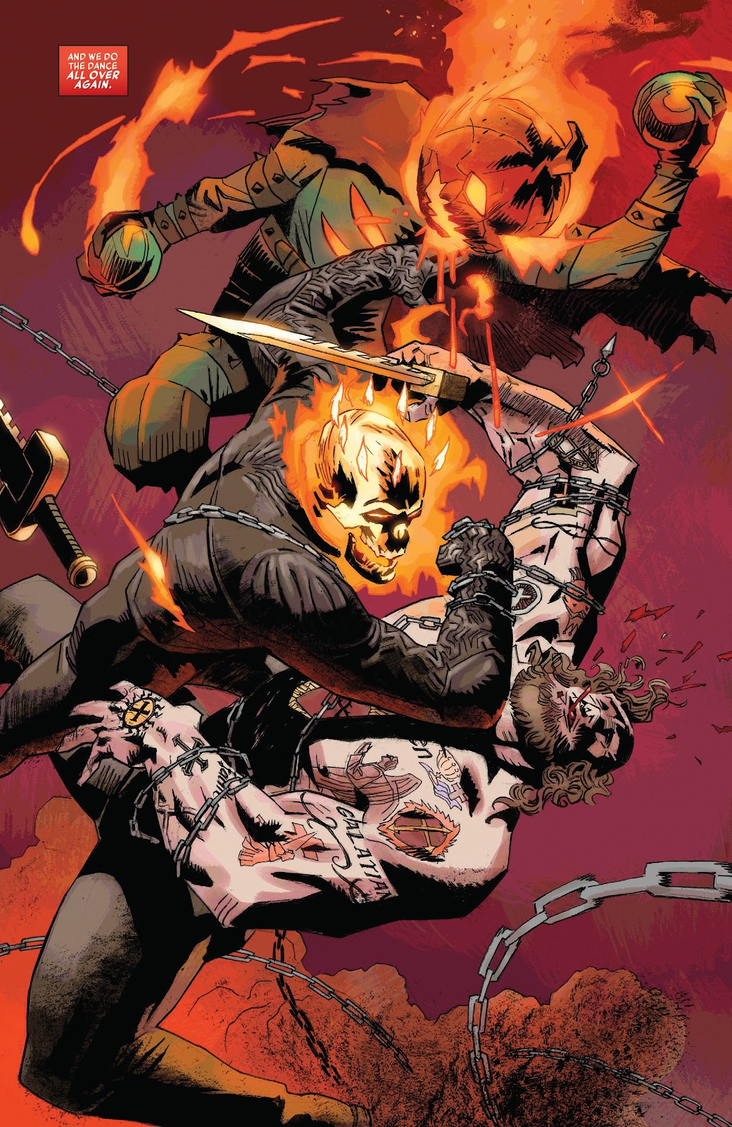 Ghost Rider: The Return Of Blaze issue TPB - Page 23