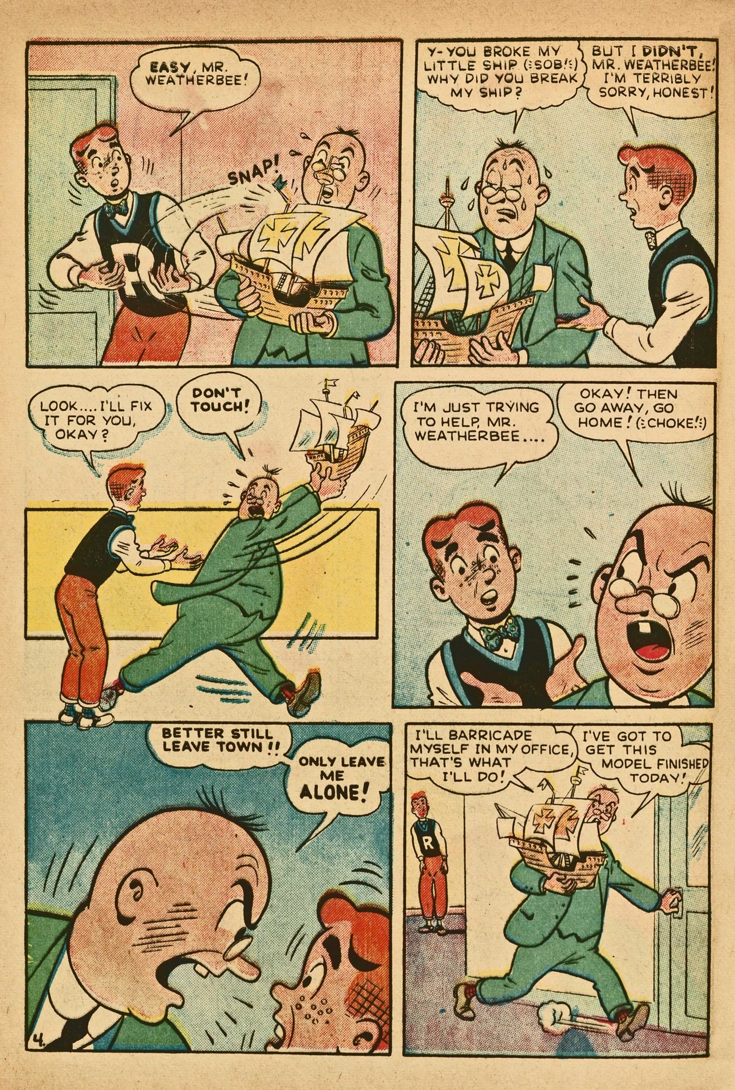 Read online Pep Comics comic -  Issue #88 - 6
