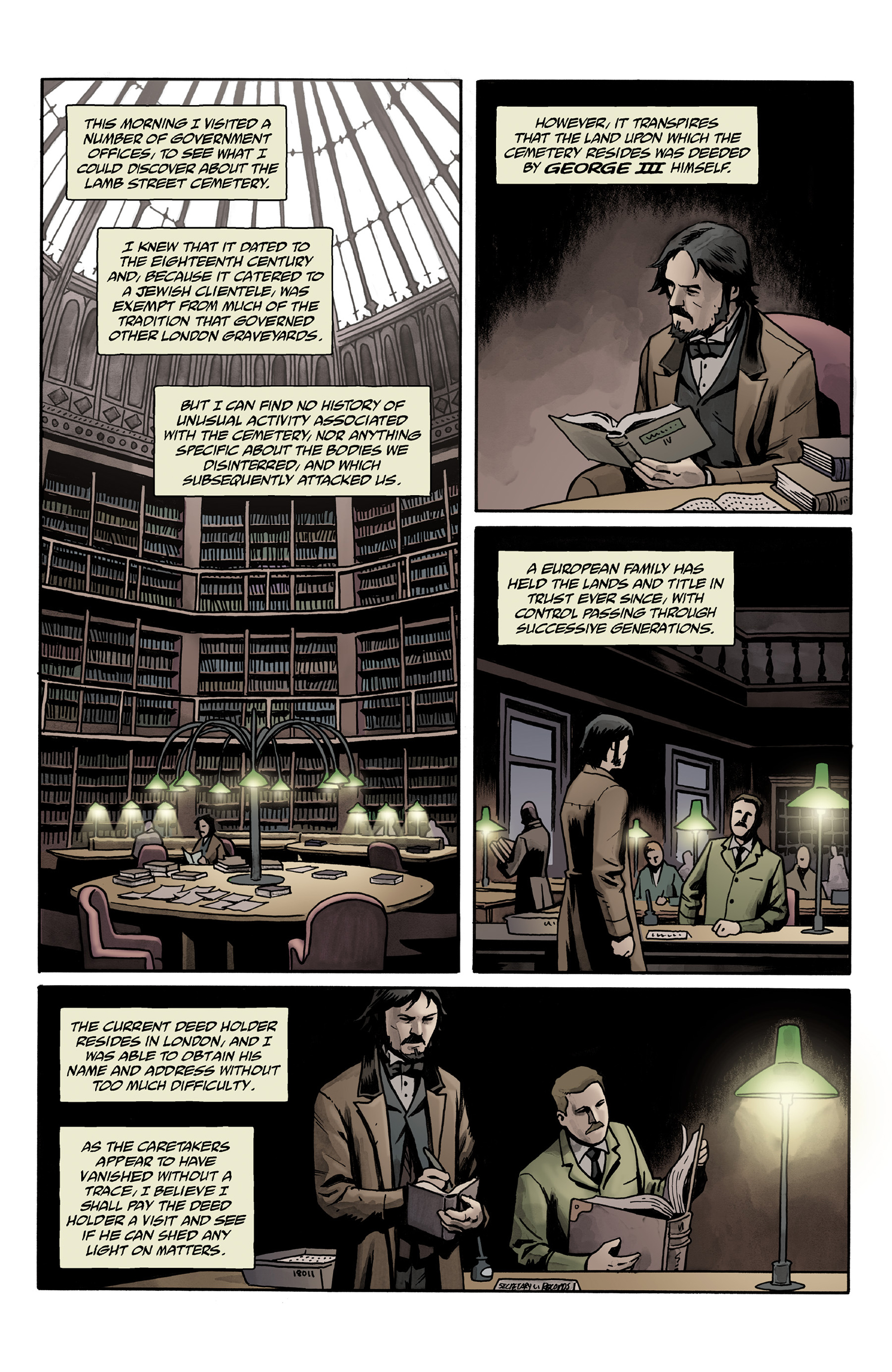 Read online Witchfinder: City of the Dead comic -  Issue #2 - 12
