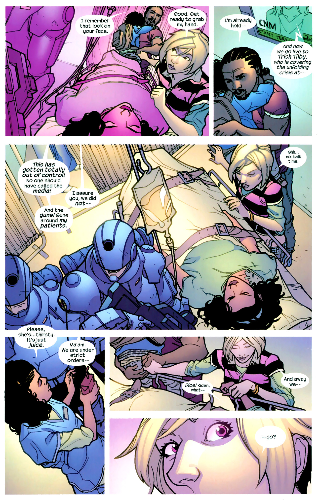 Read online NYX: No Way Home comic -  Issue #4 - 9