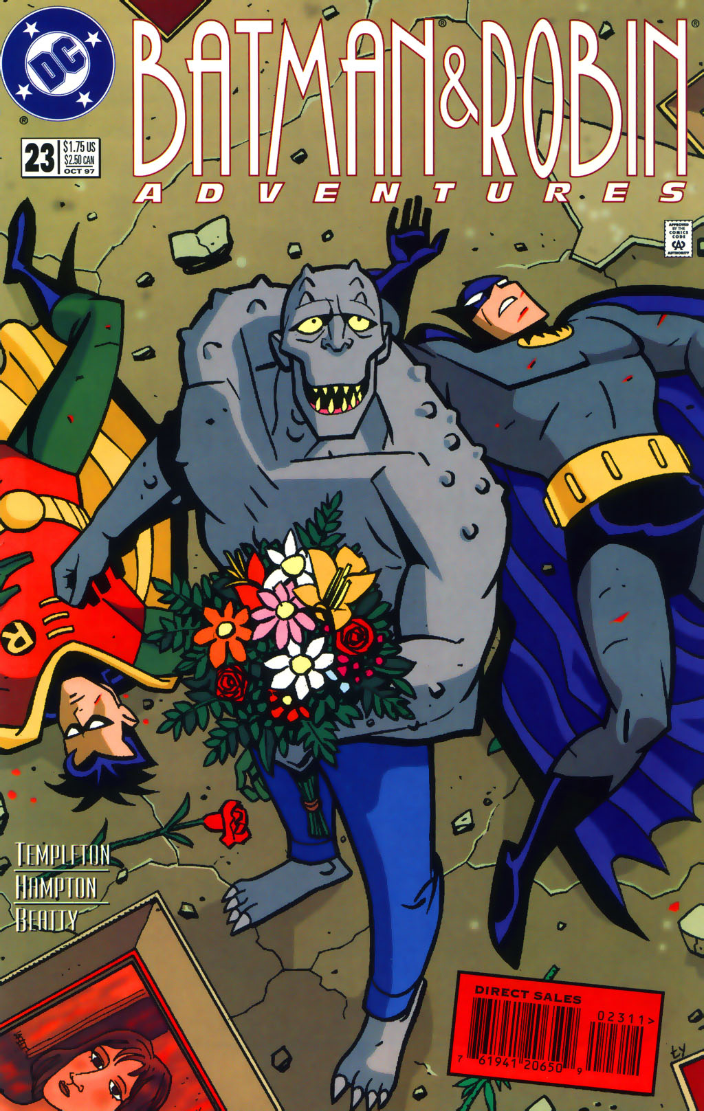 Read online The Batman and Robin Adventures comic -  Issue #23 - 1