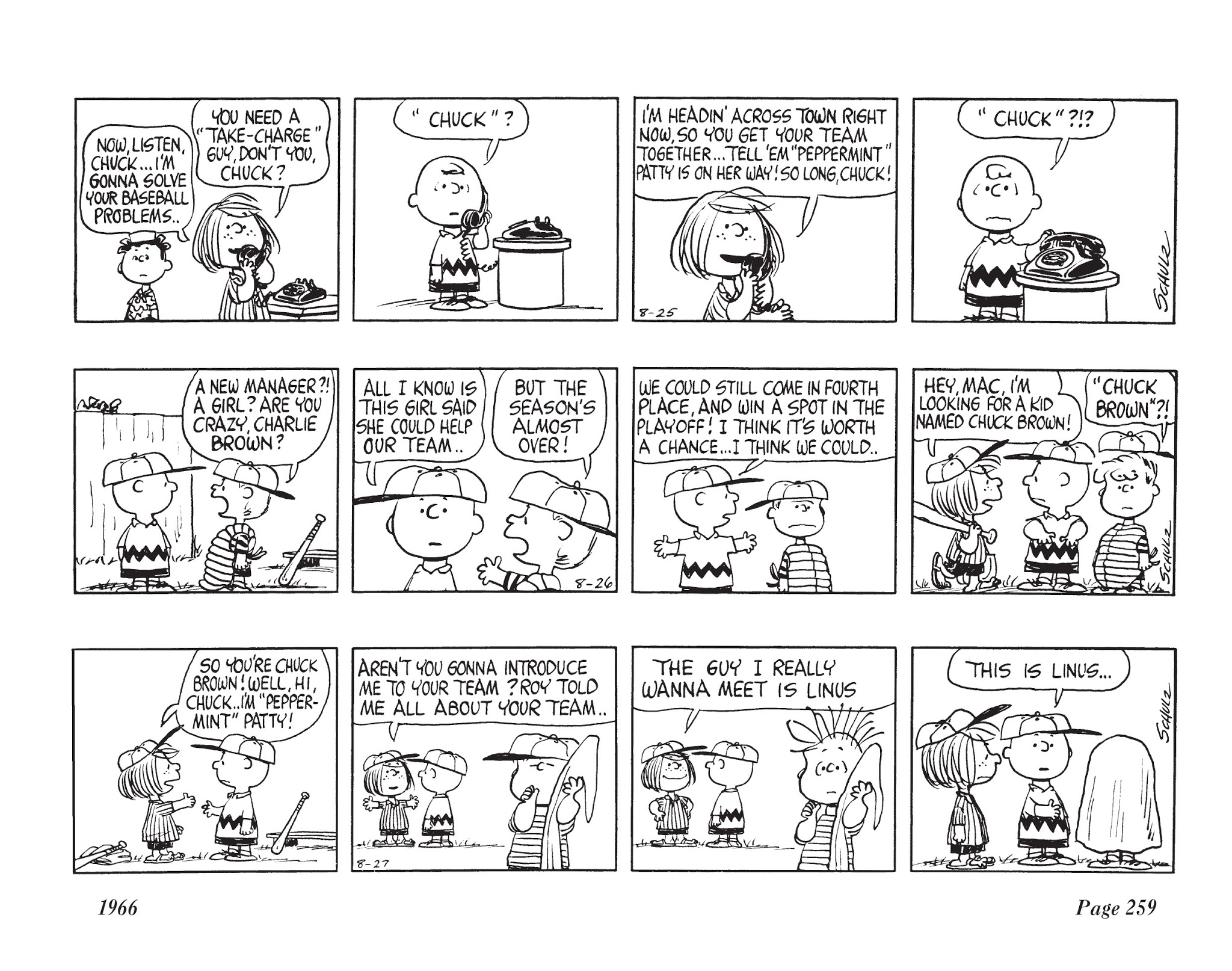 Read online The Complete Peanuts comic -  Issue # TPB 8 - 271