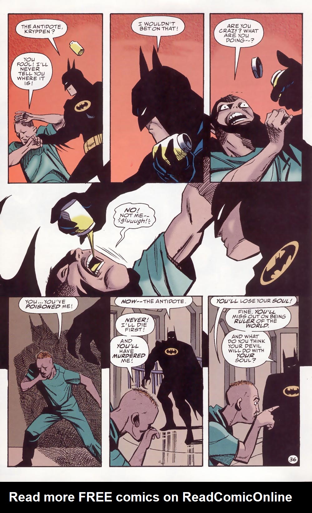 Read online Underworld Unleashed: Batman- Devil's Asylum comic -  Issue # Full - 37