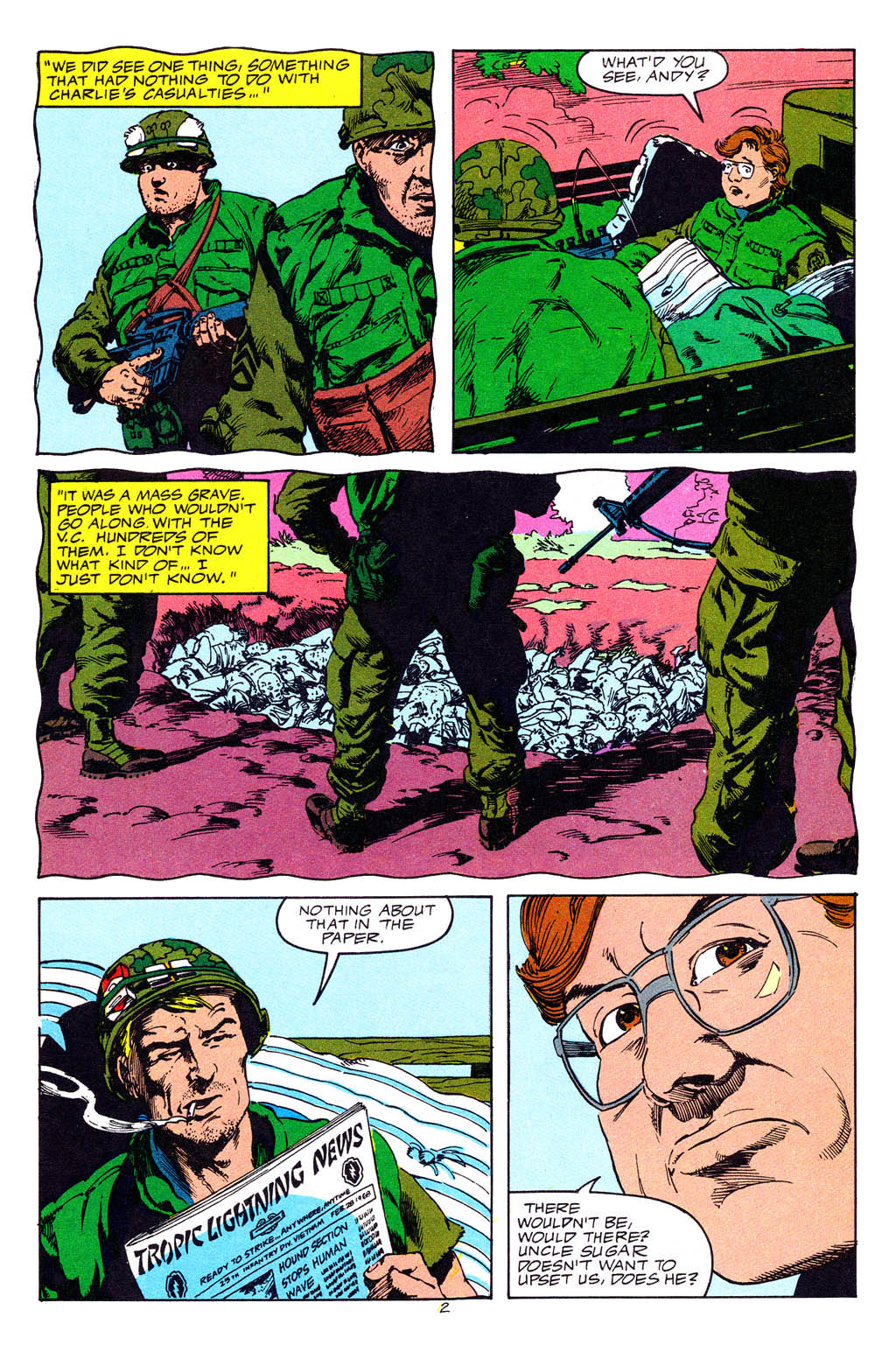 Read online The 'Nam comic -  Issue #26 - 4