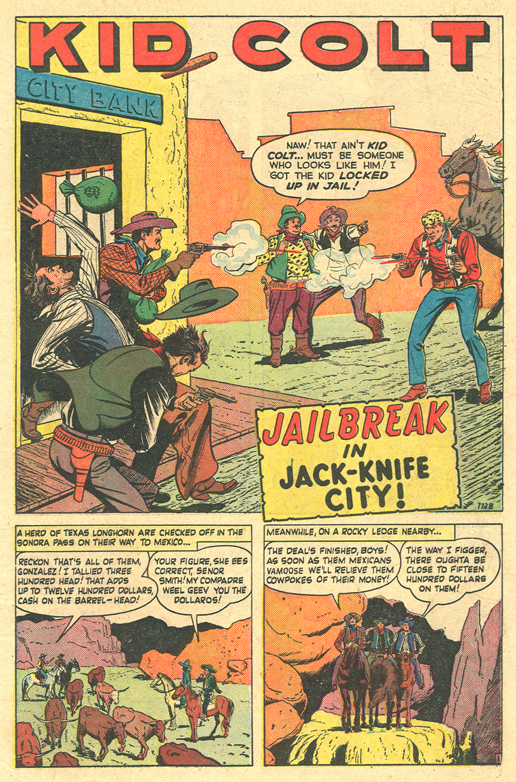 Read online Kid Colt Outlaw comic -  Issue #12 - 3