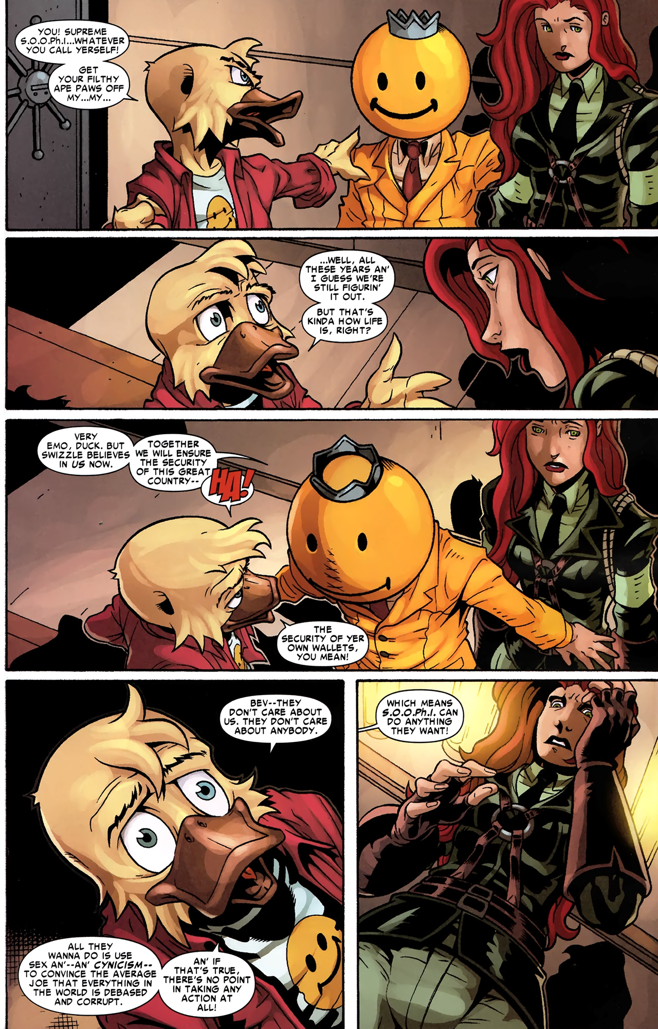 Read online The Amazing Spider-Man: Back in Quack comic -  Issue # Full - 19
