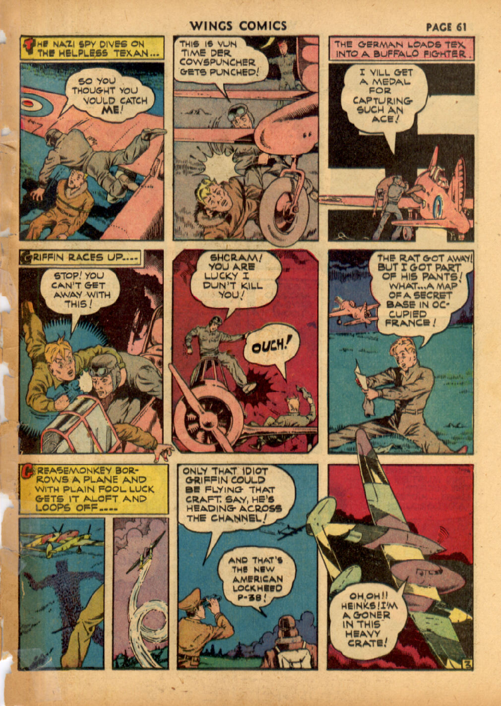 Read online Wings Comics comic -  Issue #16 - 63