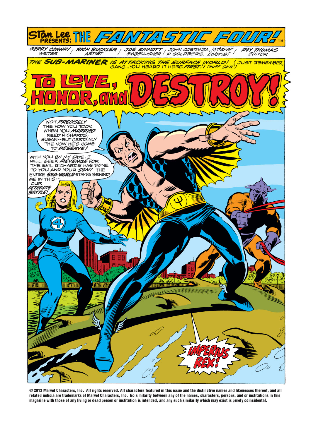 Read online Fantastic Four (1961) comic -  Issue #149 - 2